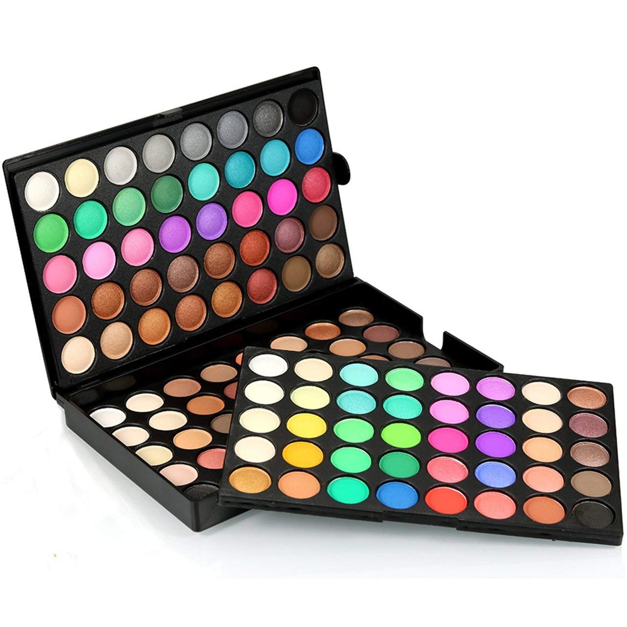 Fantasyday 120 Colors Long Lasting Waterproof Highly Pigments Shiny Shimmers Glitter Eyeshadow Palette All In One Makeup Kits Fo