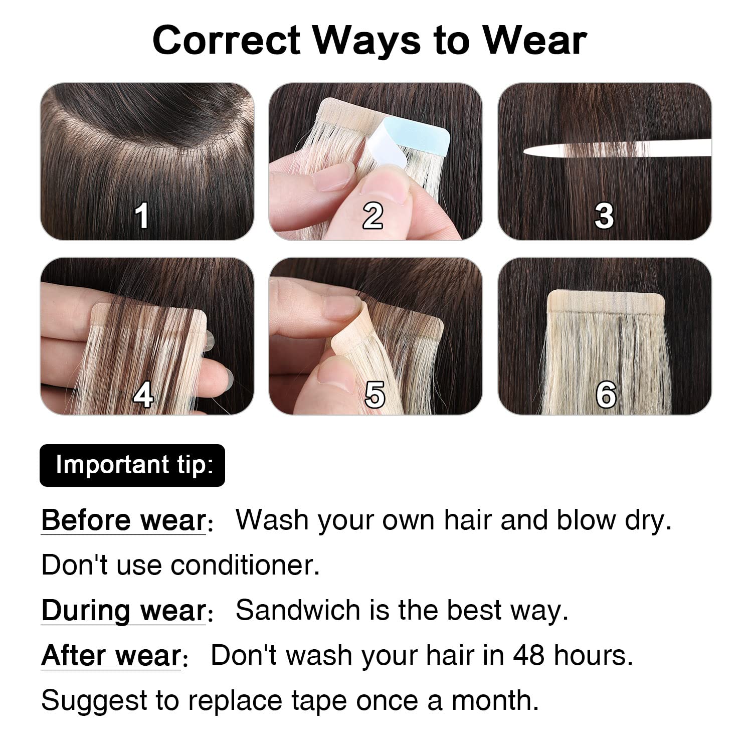Suyya Tape In Hair Extensions Human Hair 50G/Pack 20Pcs Straight Seamless Skin Weft Tape In Real Hair Extensions Ombre Balayage