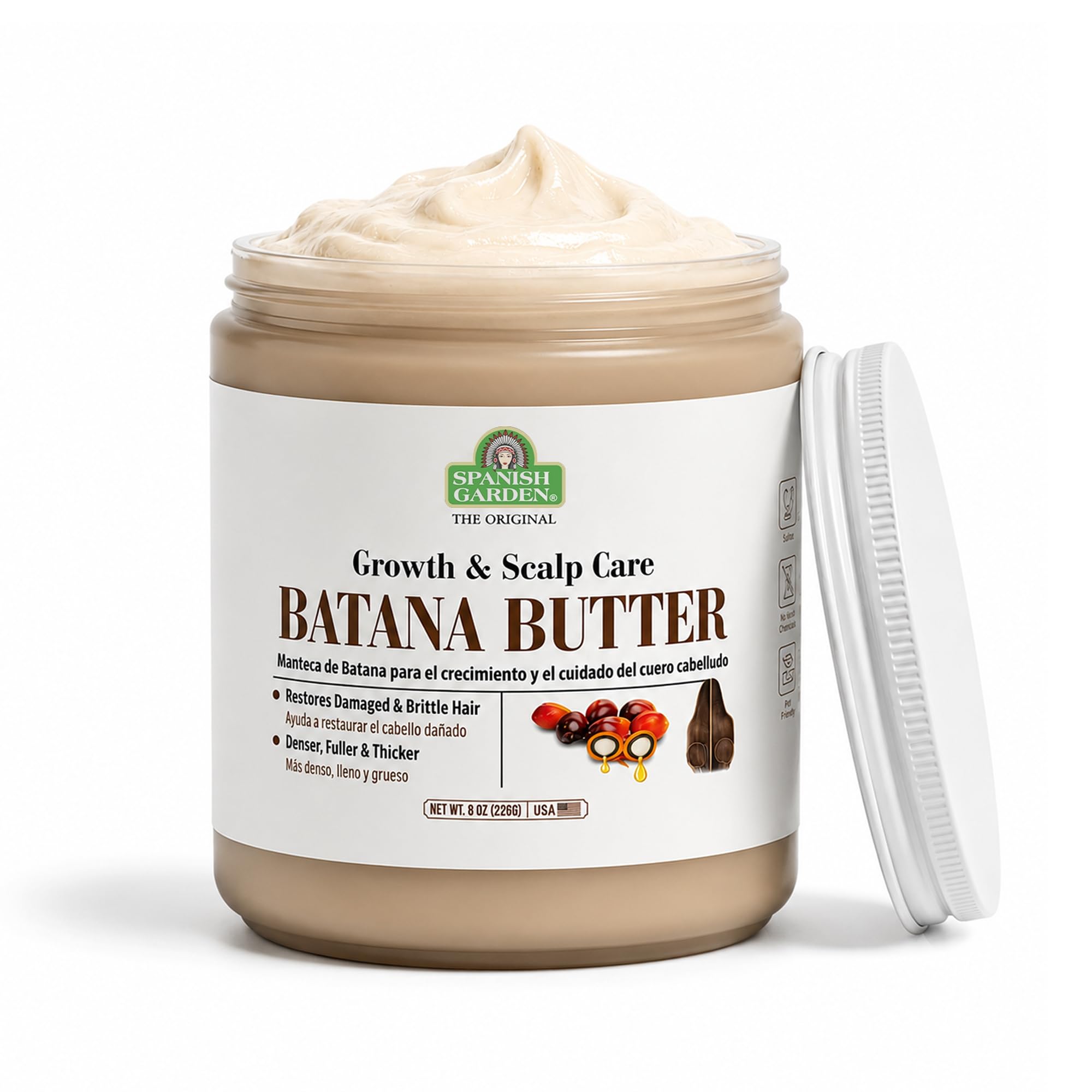 Spanish Garden Batana Oil Hair Butter, 8 oz