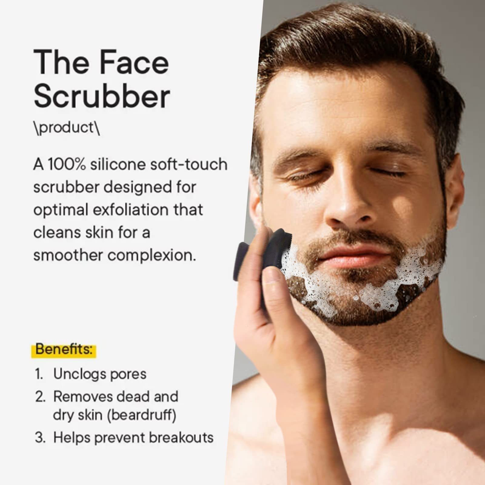 Vwmyq Face Scrubber 2 Pack Face Scrubber Silicone Face Scrubber For Men Facial Cleansing Brush Silicone Face Wash Brush Manual W