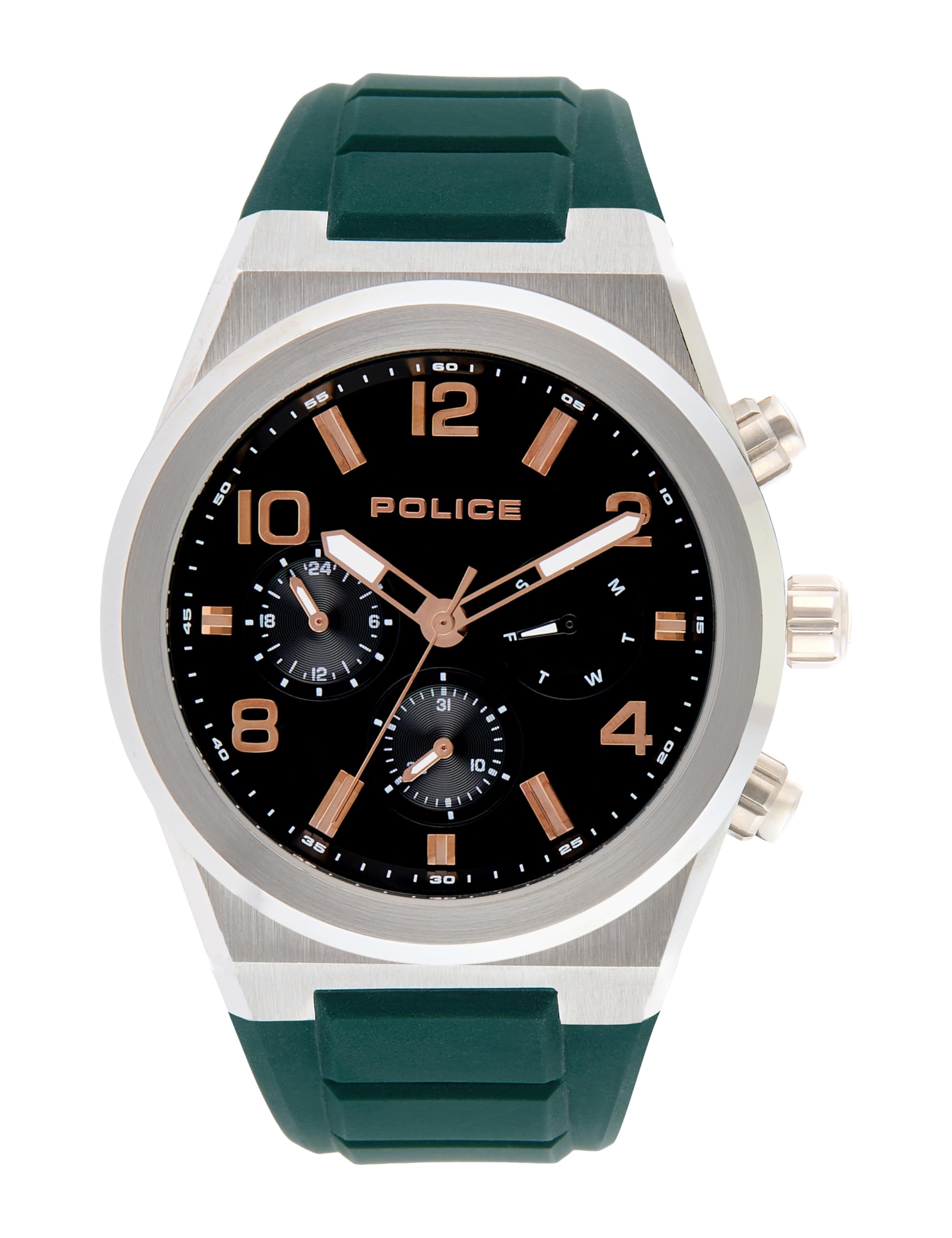 Police Analog Green Dial MenS WatchPlpewjq2226705/Plpewjq2226705