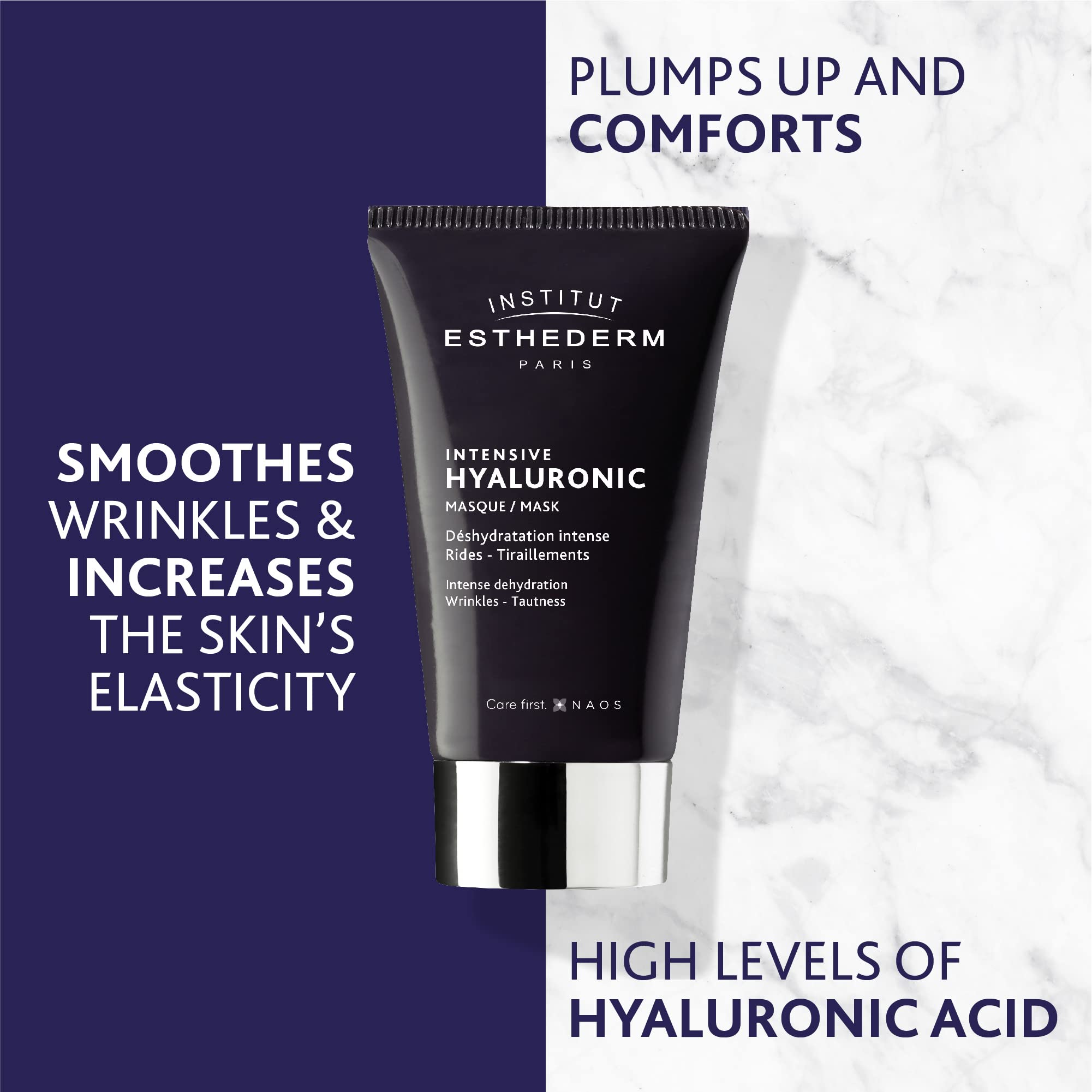 Institut Esthederm - Intensive Hyaluronic Mask - Moisturizing - Wrinkles and Fine Lines - Dehydrated Skin