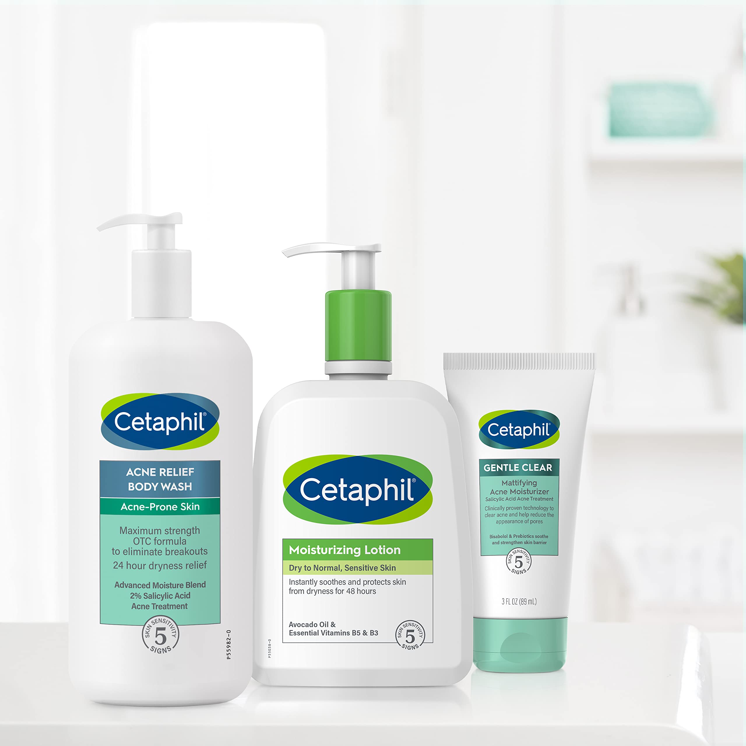 Cetaphil Body Wash, New Acne Relief Body Wash With 2% Salicylic Acid To Eliminate Breakouts, Gently Exfoliates And Provides 24Hr
