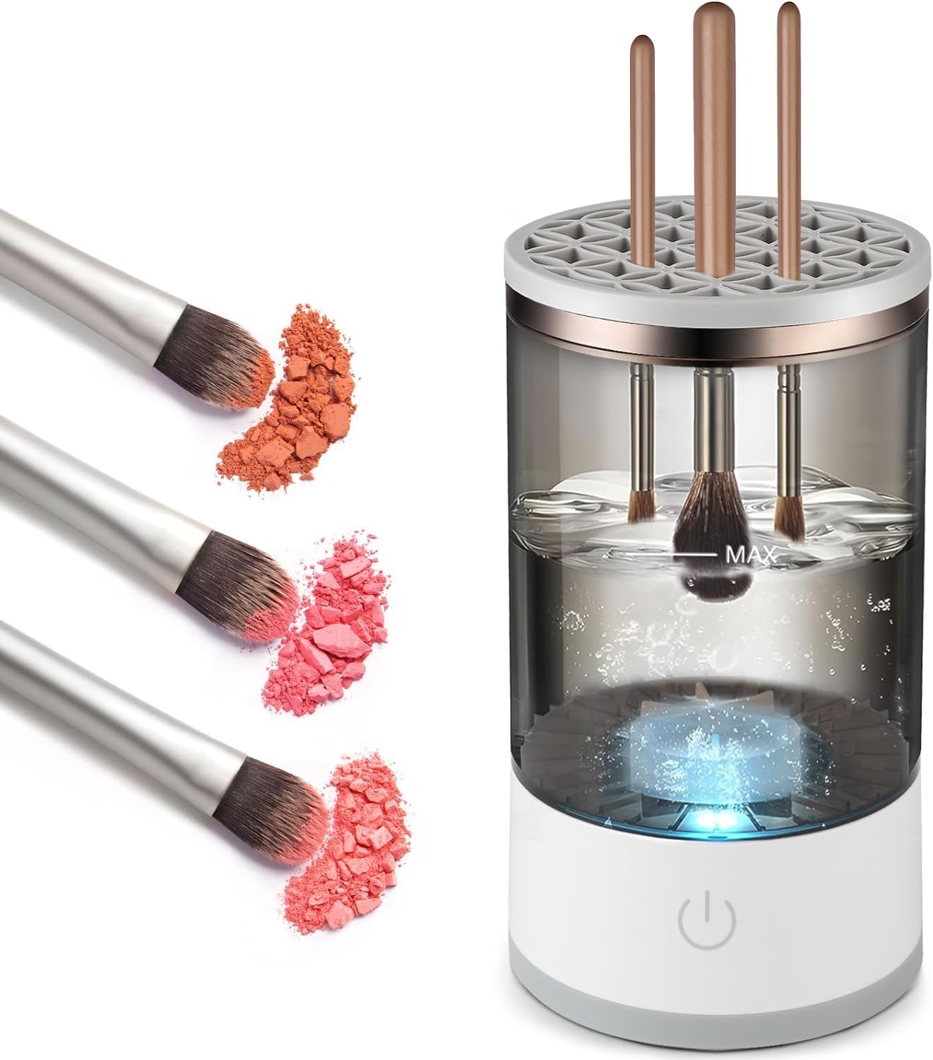 Deoxys Make Up Brush Cleaner Set Makeup Brush Cleaner Dryer Machine Makeup Brushes Cleaner Cosmetic Machine Cosmetic Make Up Bru