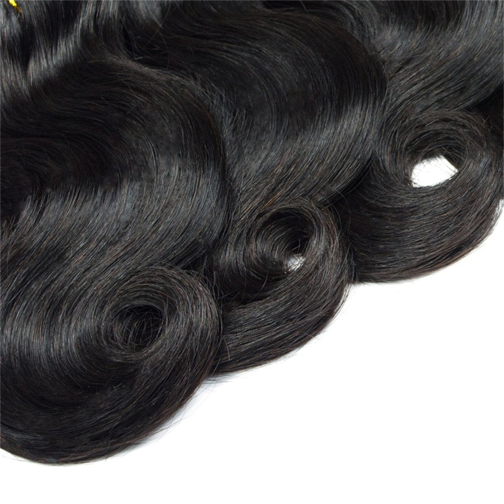 6Bundles Brazilian Body Wave Virgin Hair Extension Human Hair Bundles 8''Short Human Hair Virgin Brazilian Hair Weaves 50G/Pcs H