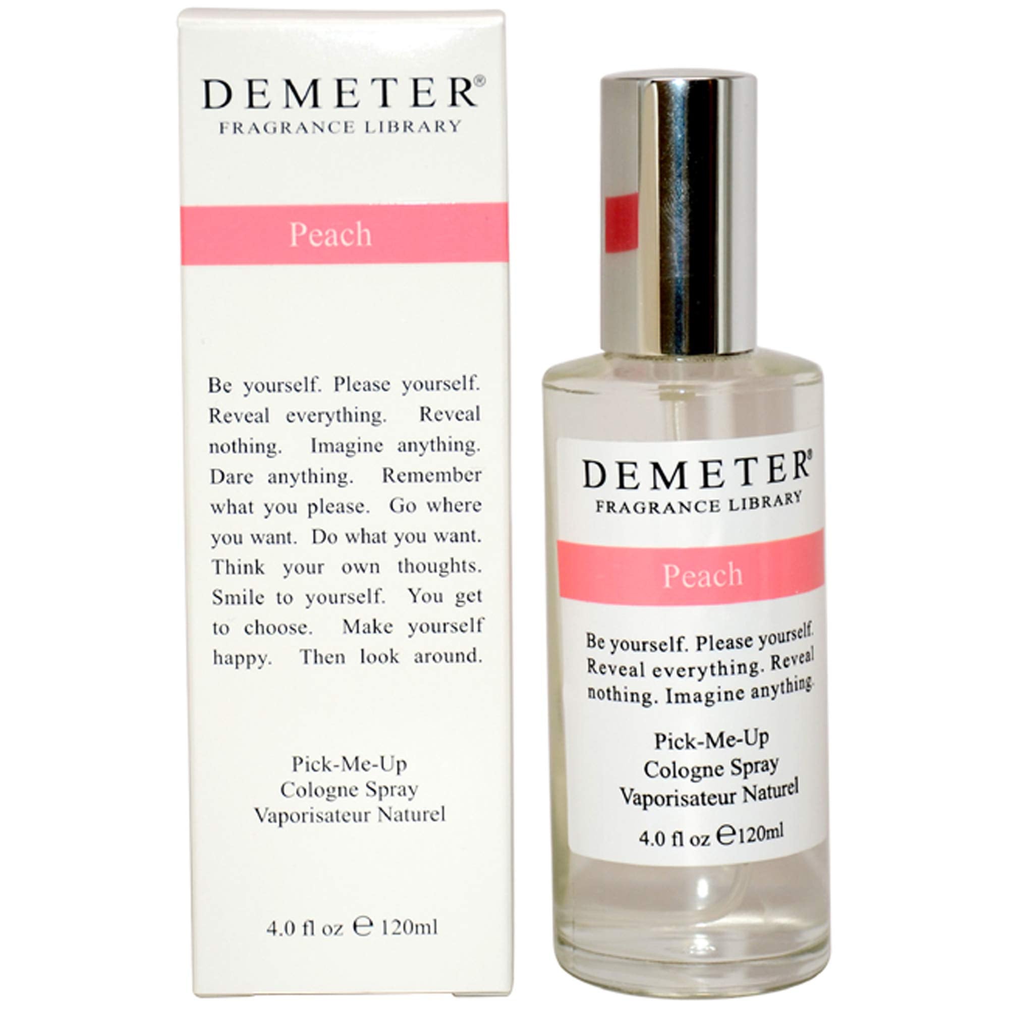 Demeter Cologne Spray For Women, Peach, 4 Ounce