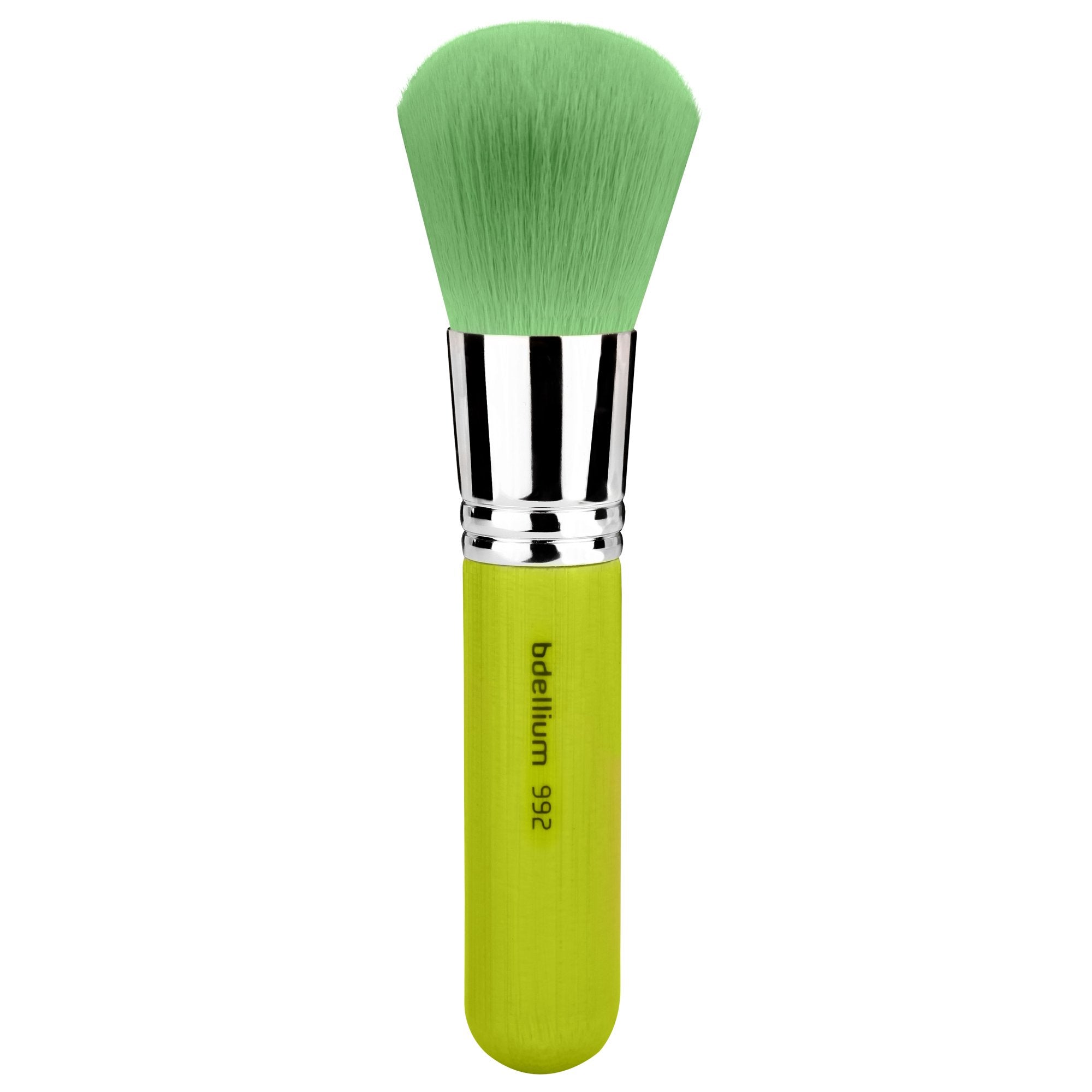 Bdellium Tools Professional Makeup Brush - Green Bambu Series 992 Bronzer - With Soft Synthetic Fibers, For Application of Bronz