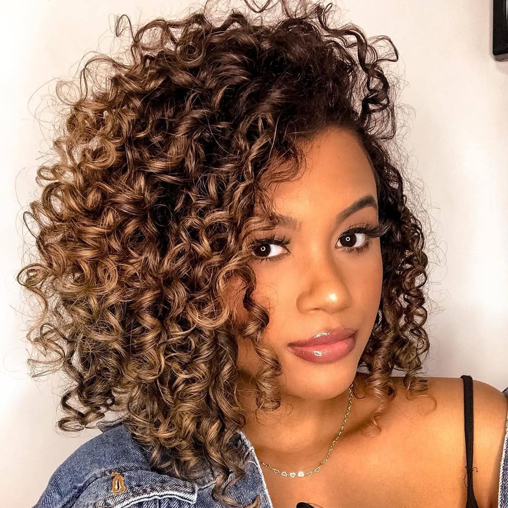 Gogo Curl Crochet Hair 7 Packs Water Wave Crochet Hair For Women 8 Inch Short Curly Crochet Braids Hair Deep Wave Braiding Hair