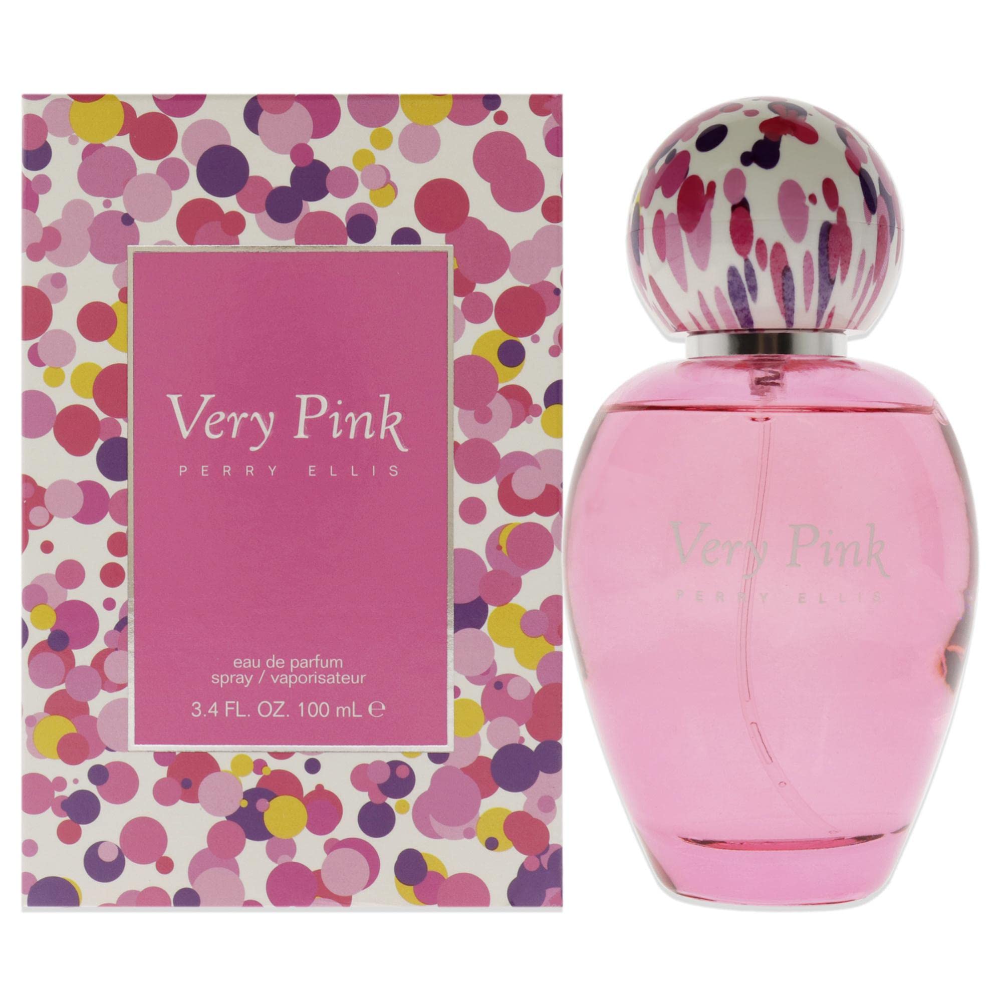 Very Pink By Perry Ellis, 3.4 Oz Eau De Parfum Spray For Women