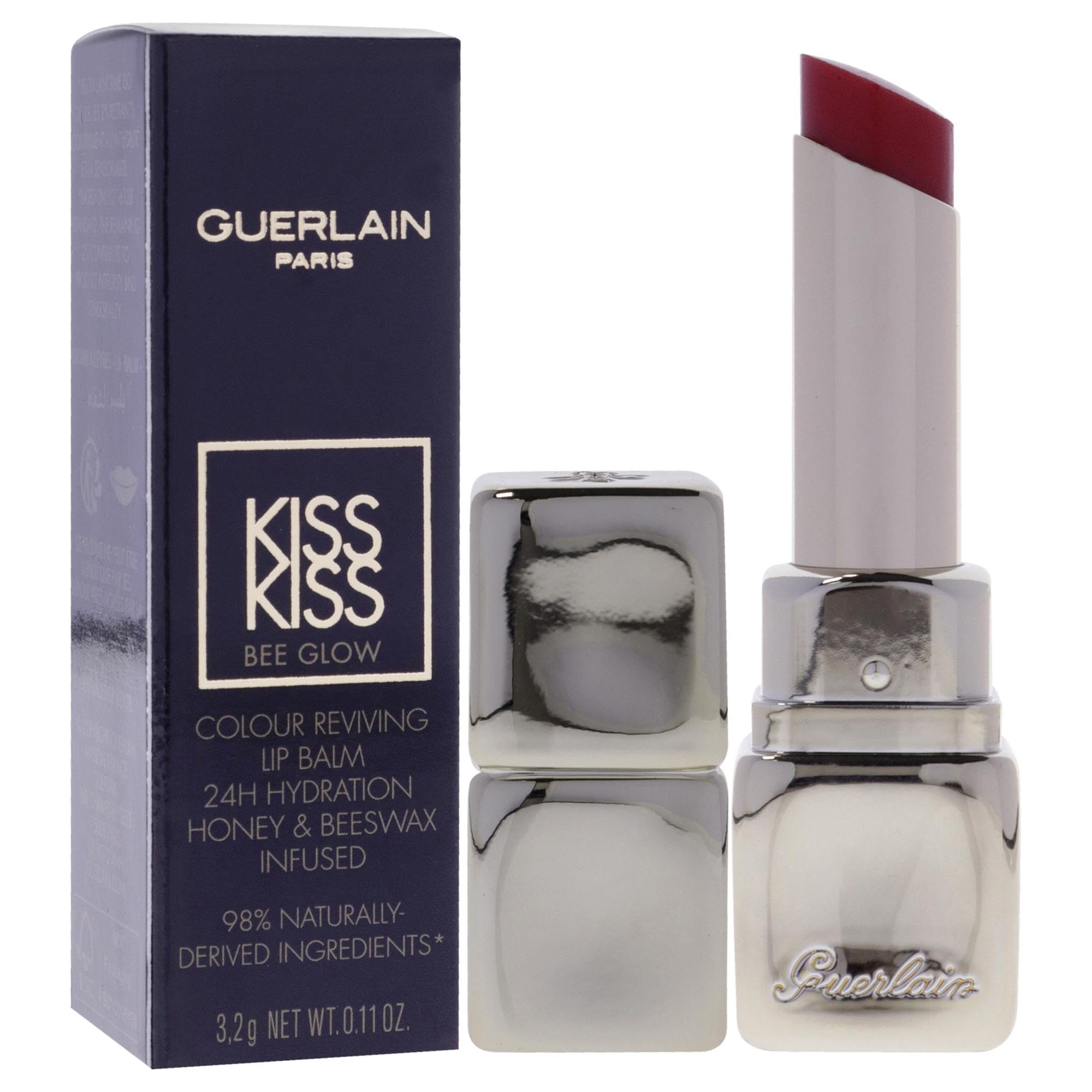 Guerlain By Guerlain Kisskiss Bee Glow Lip Balm - # 775 Poppy Glow --32G011Oz(D0102H5Frit)