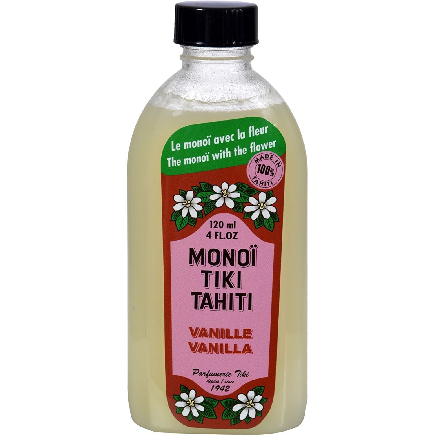 MONOI COCONUT OIL,VANILLA, 4 FZ4