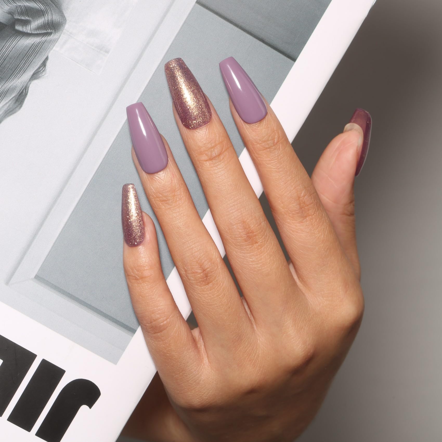Maychao 15Ml Purple Gel Nail Polish 1Pc Lavender Purple Gel Polish Soak Off Uv Led Nail Gel Polish Nail Art Starter Manicure Sal