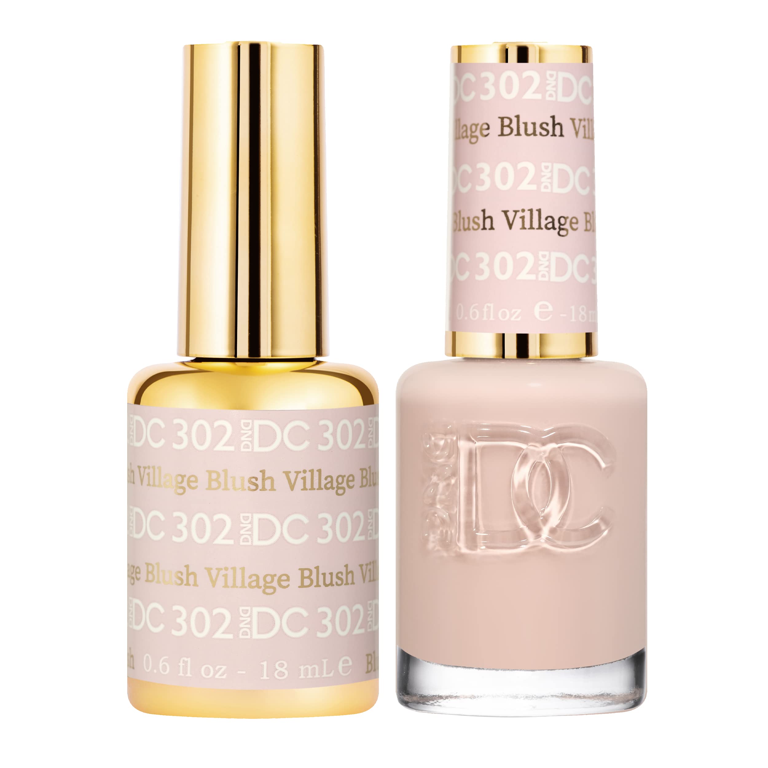 DND DC GEL DUO 302 BLUSH VILLAGE