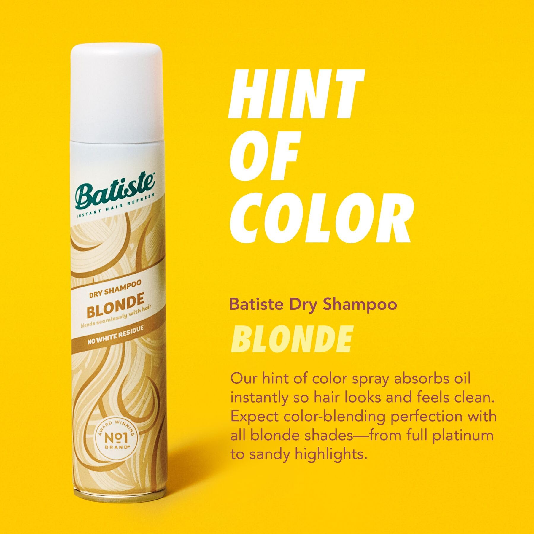 Batiste Dry Shampoo Blonde 162g/5.71 oz.