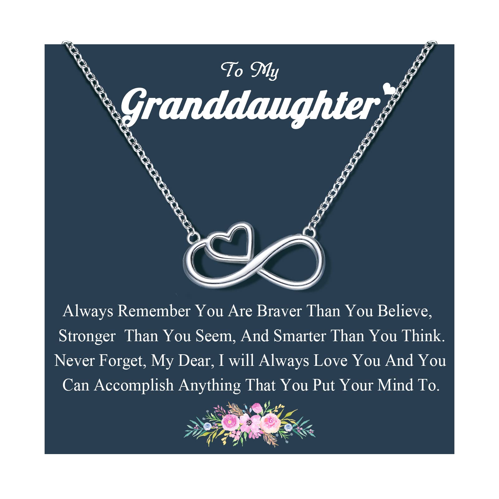 UNGENT THEM Tween Teen Girl Gifts Trendy Stuff Necklaces Jewelry Granddaughter from Grandma Valentines Day Gift for Teens Teenag
