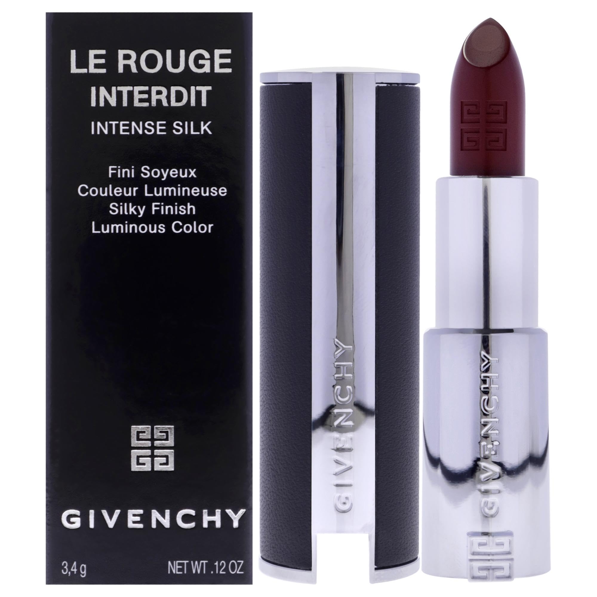 Le Rouge Interdit Intense Silk Lipstick - 117 Rouge Erable By Givenchy For Women - 0.12 Oz Lipstick (Refillable)