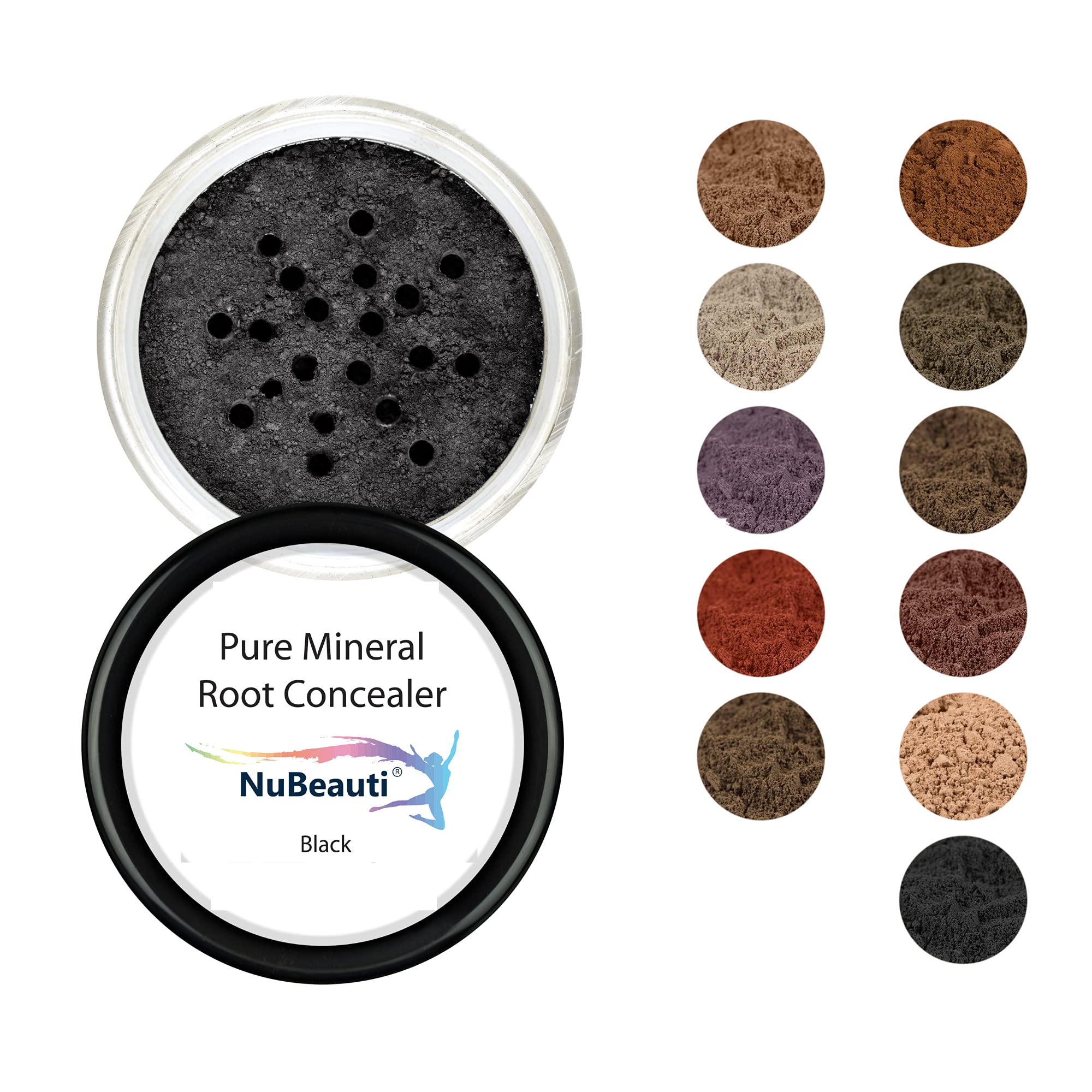 Root Touch Up Powder - 11 True-To-Nature Hairline Concealer Shades - No Fragrance, Talc Or Parabens - Hair Cover By Nubeauti (Wi