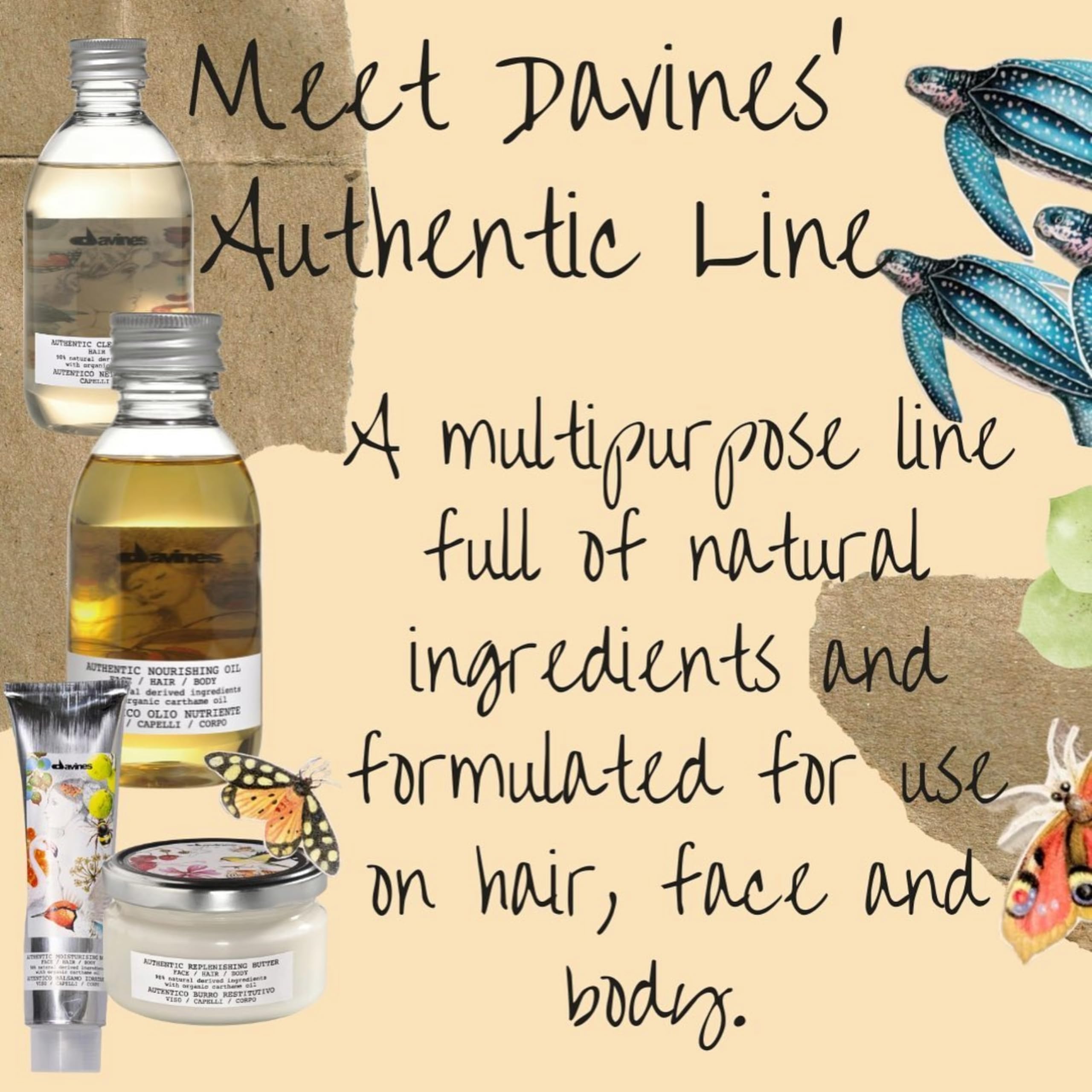 Davines Authentic Nourishing Oil, 4.73 Fl Oz (Pack of 1)