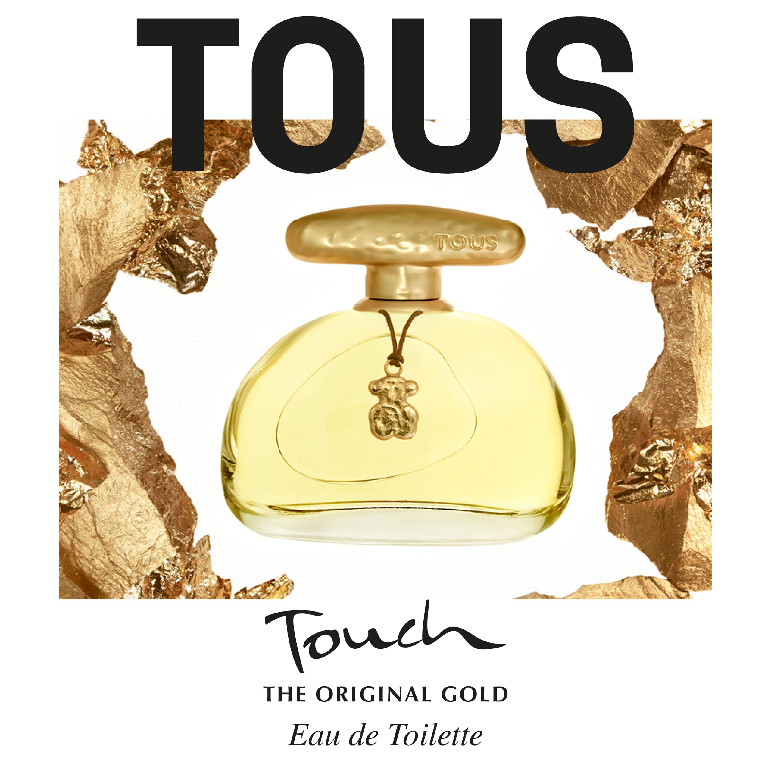 TOUS Touch Eau de Toilette Spray For Women. Floral, Fruity Fragrance With Notes of Freesia, Jasmine, and Vanilla. Sophisticated