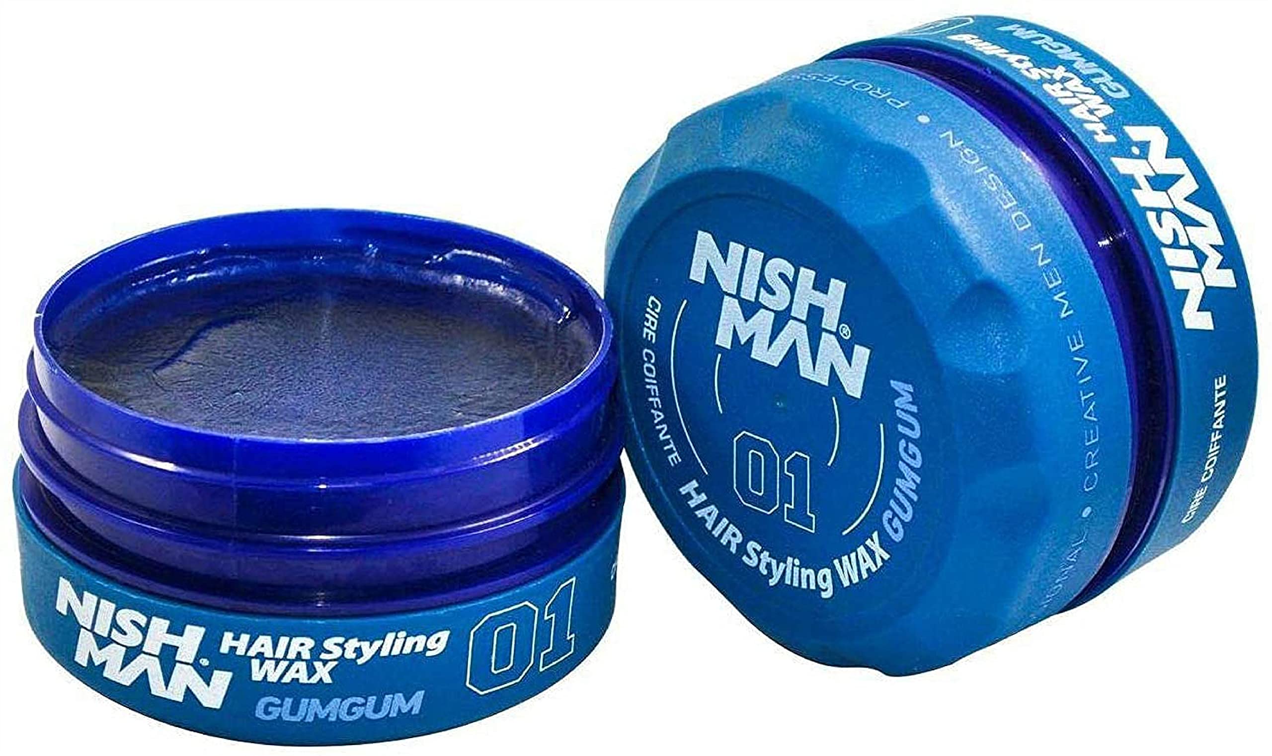nishman Hair Styling Series (01 Gum Gum AQUA WAX, 150ml)