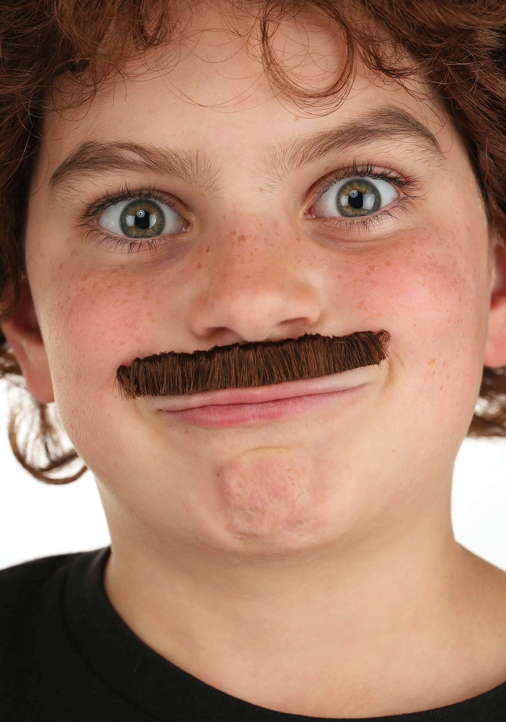 Fun Costumes Child Nacho Libre Wig And Mustache Standard