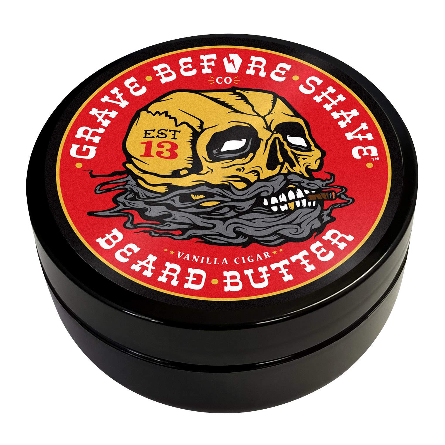 Grave Before Shave Beard Butter (Cigar Blend) 4Oz. Container
