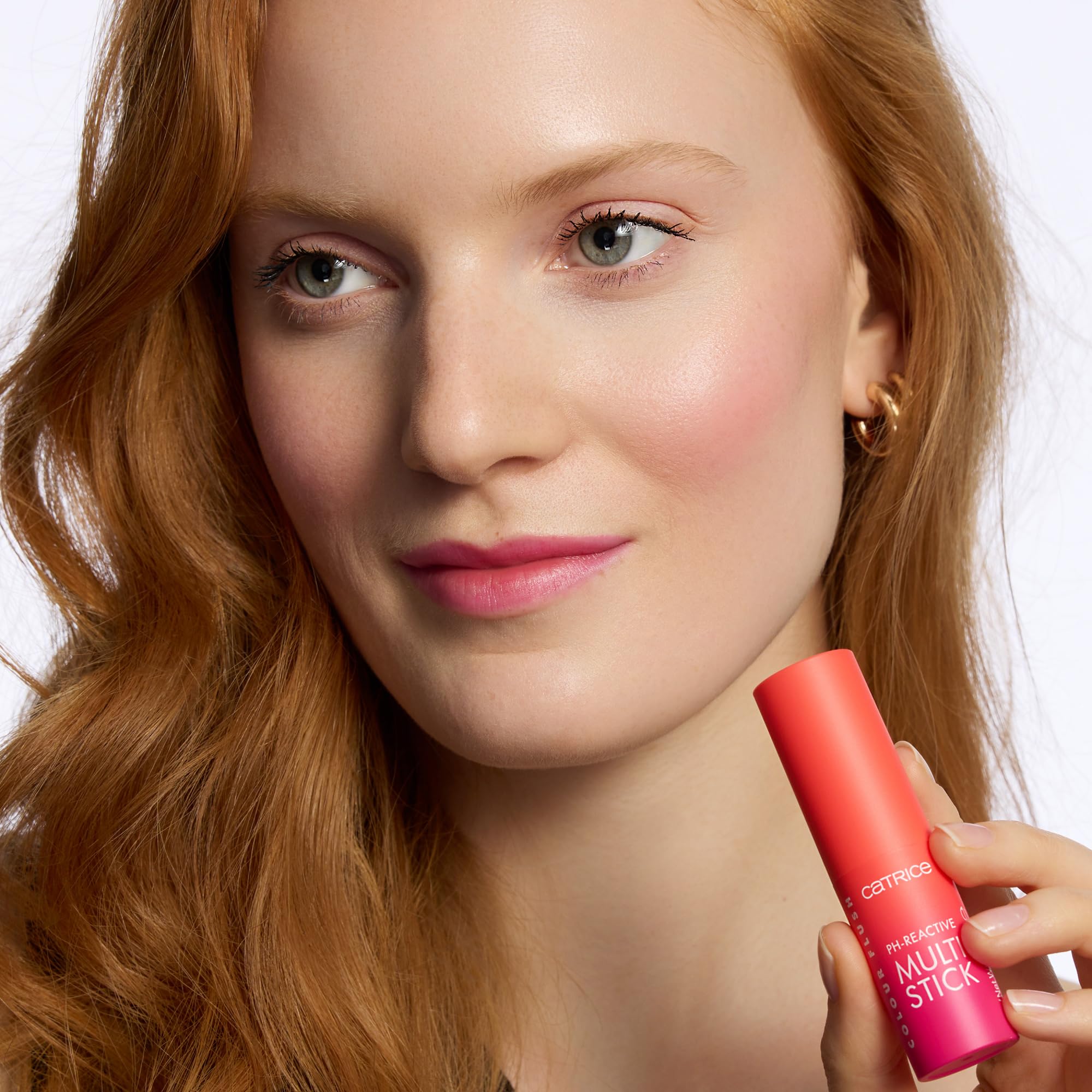 Catrice | Color Flush Ph-Reactive Multi Stick | Color Changing Cheek & Lip Tinting Balm | Buildable, Dewy Finish | Vegan, Gluten