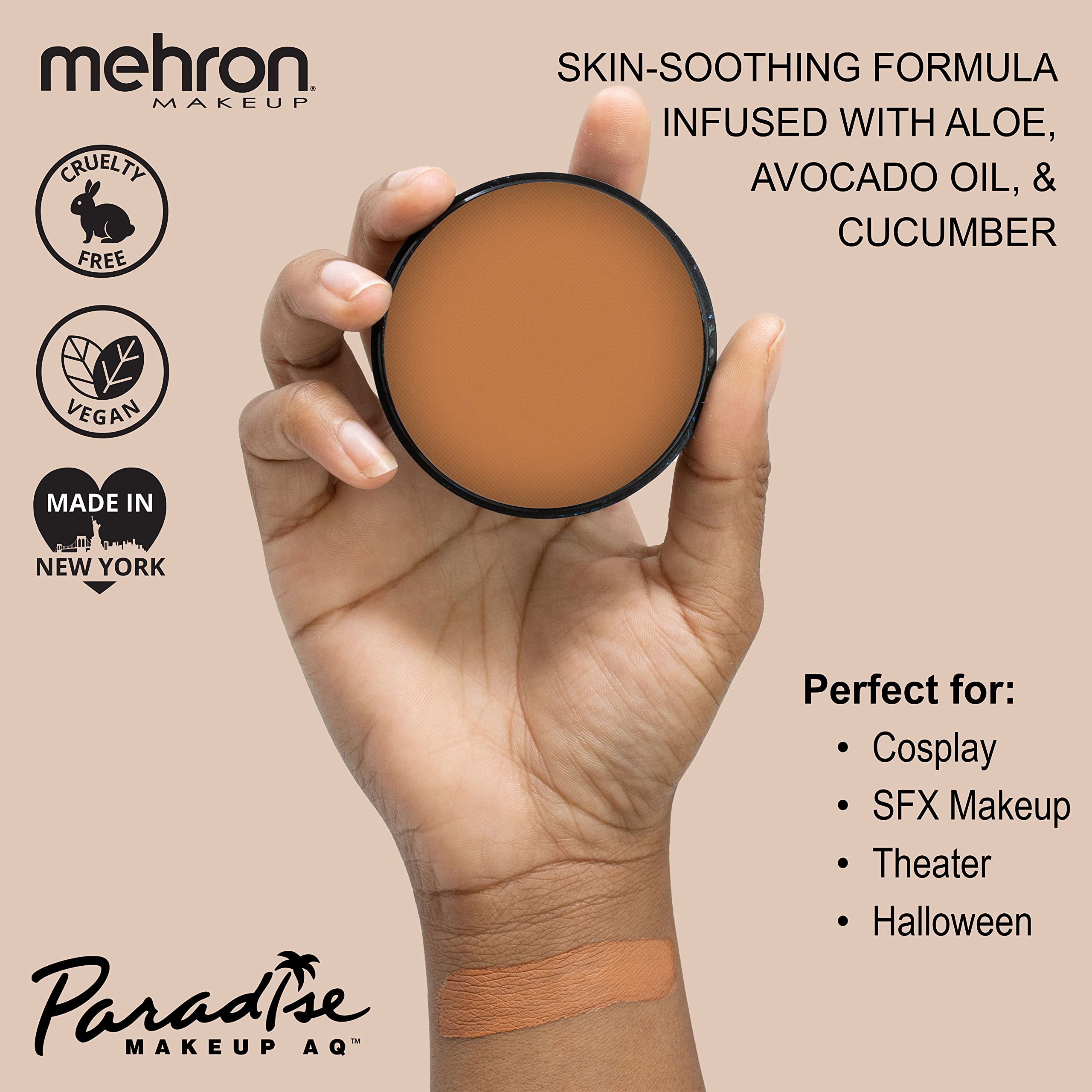 Mehron Makeup Paradise Makeup Aq Pro Size  Perfect For Stage & Screen Performance, Face & Body Painting, Special Fx, Beauty, Cos