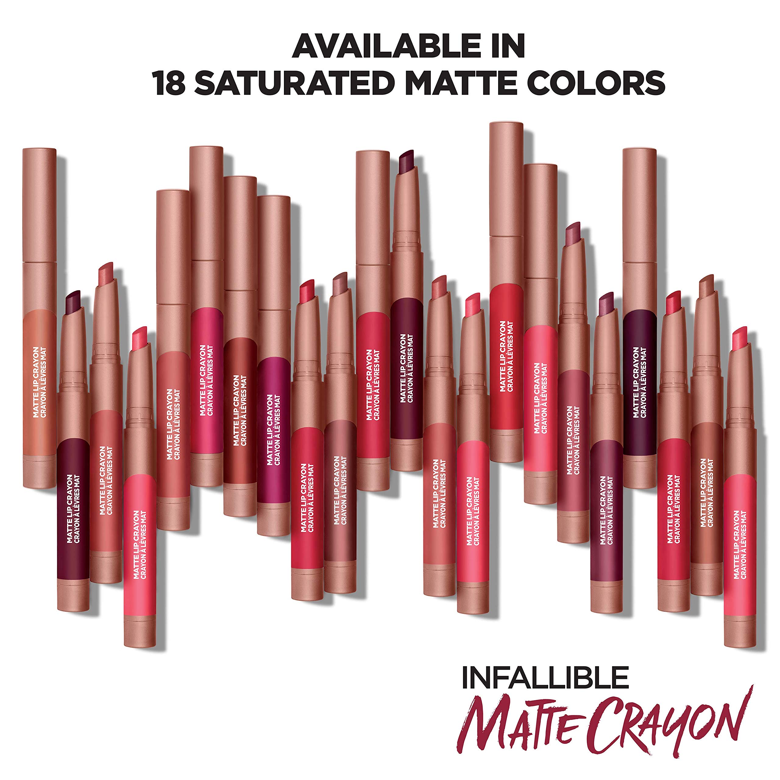 Lor  Al Paris Infallible Matte Lip Crayon, Sweet And Salty (Packaging May Vary)
