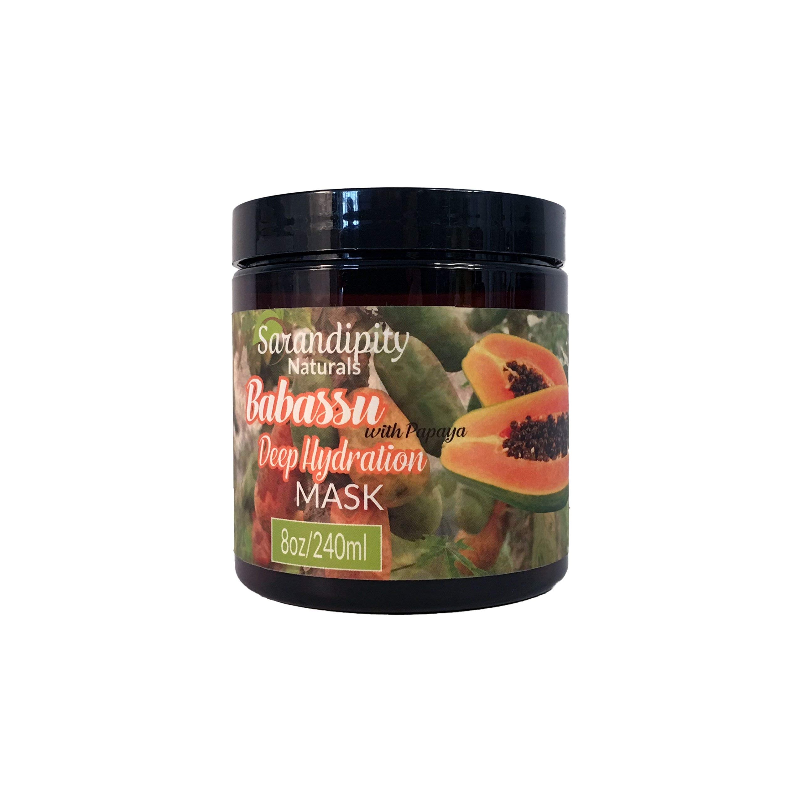 Sarandipity Naturals Babassu Deep Hydration Mask, 8 Ounce