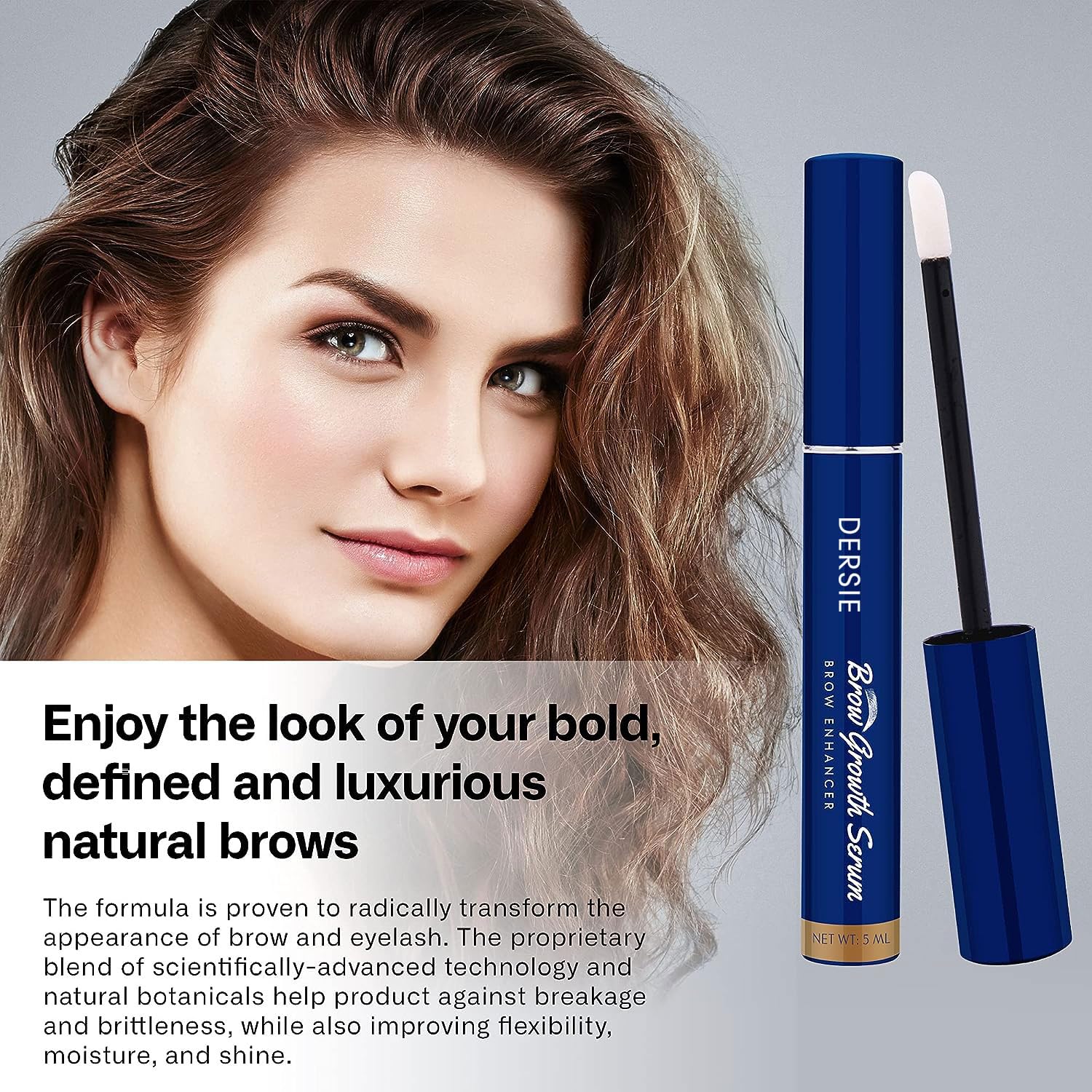 Eyebrow Growth Serum, Eyebrow Growth Serum For Thicker Brows, Eyebrow Serum To Grow Brows, Rapid Brow Growth Serum As Soon As In