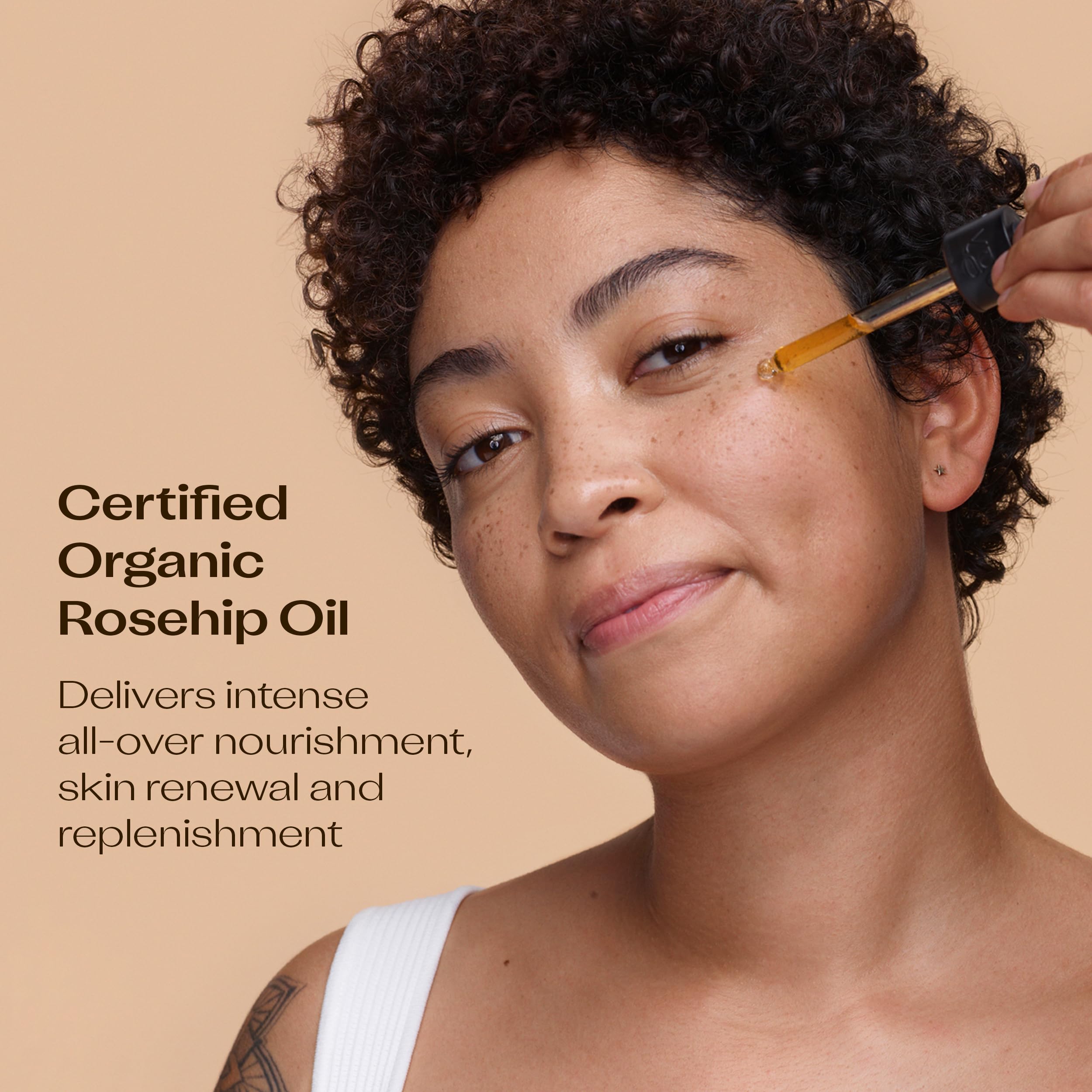 Trilogy Certified Organic Rosehip Oil - Pure Rosehip Oil Reduces The Appearance Of Wrinkles, Scars, Stretchmarks And Evens Skin