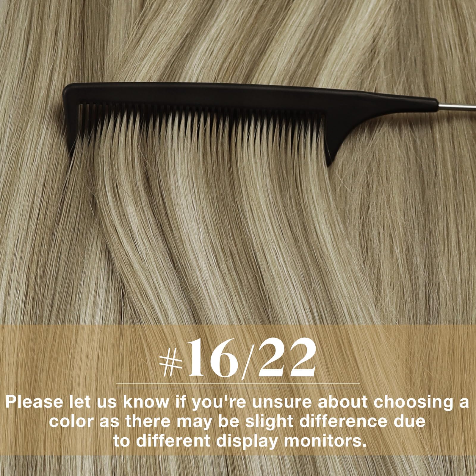 Ve Sunny Tape In Hair Extensions Human Hair Blonde Highlights Tape Ins Human Hair Extensions Highlight Light Blonde Mixed Golden