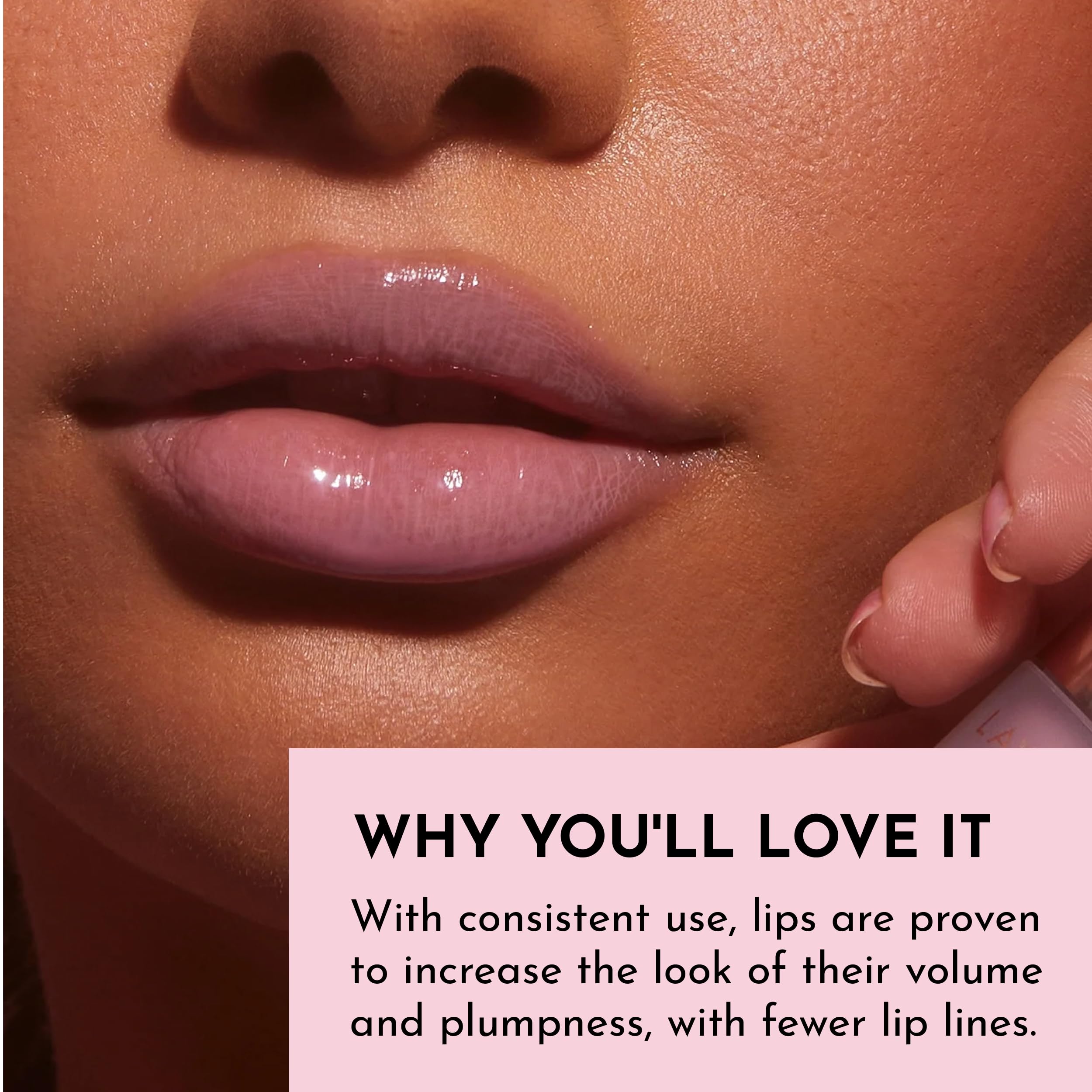 LAWLESS Forget The Filler Lip Plumper Gloss, Lavender Sorbet, 0.11 Fl Oz
