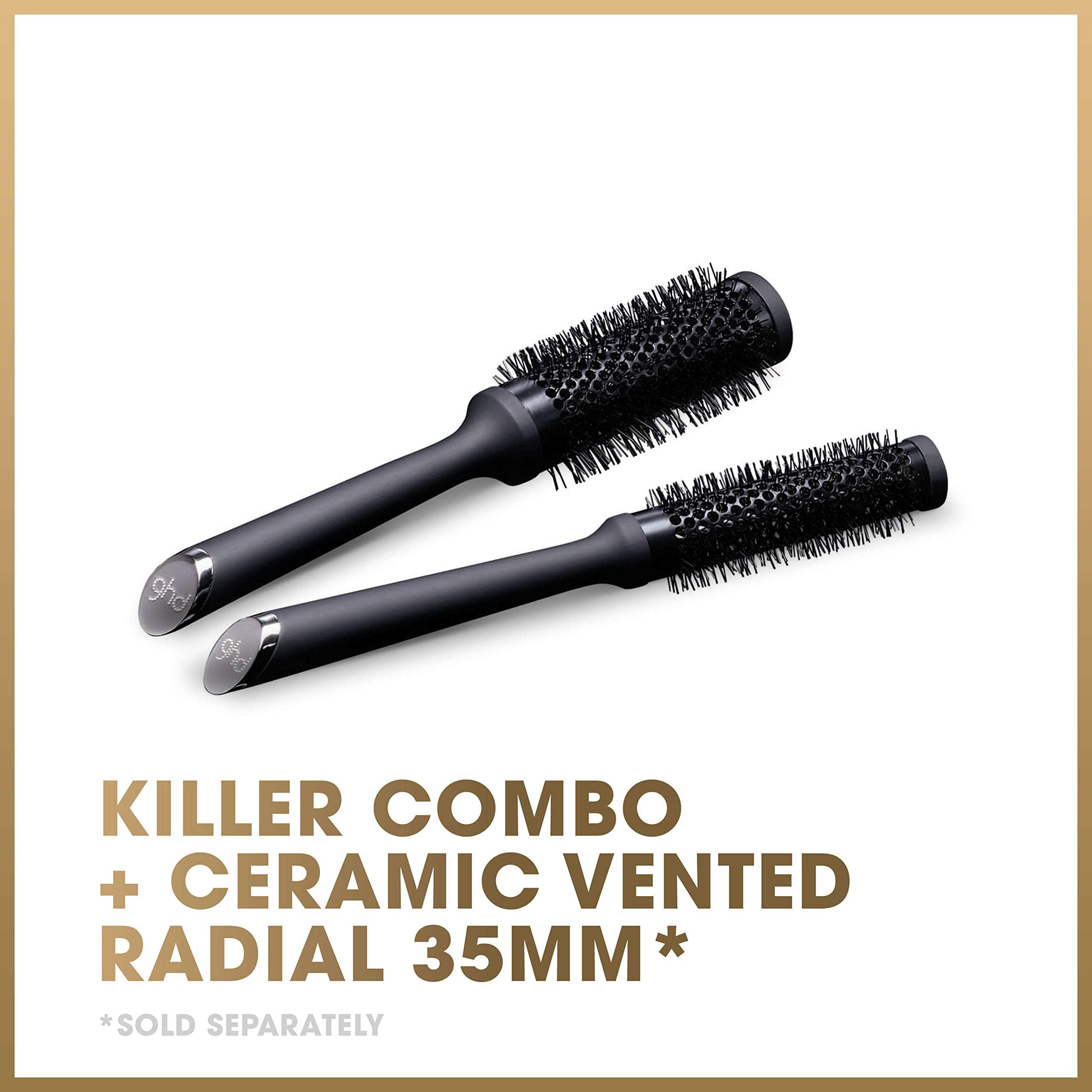 ghd Ceramic Vented Round Brush - 1.1 inch Barrel, 25mm Barrel, Size 1