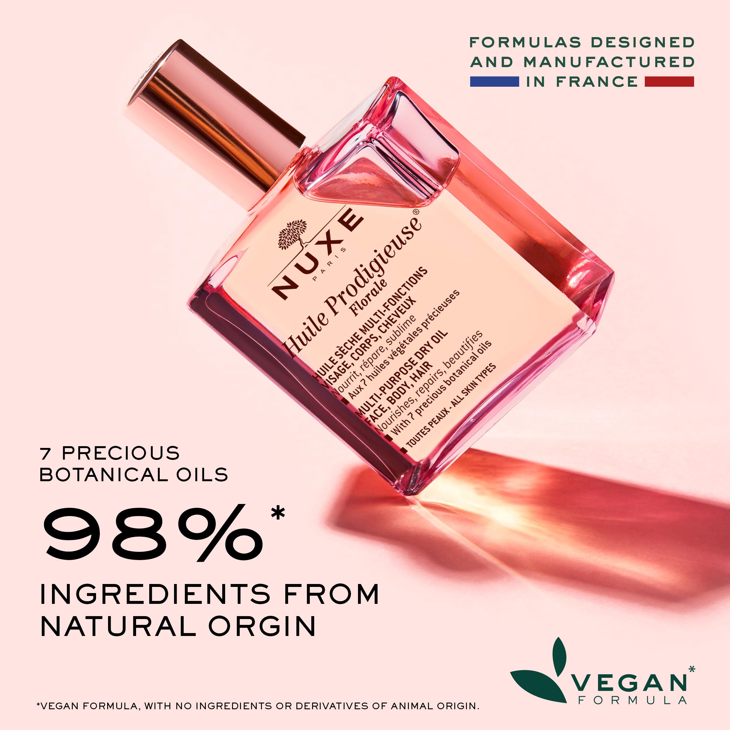 Nuxe Huile Prodigieuse Floral - All-In-One Nourishing Oil For Body, Face & Hair (2 Sizes)