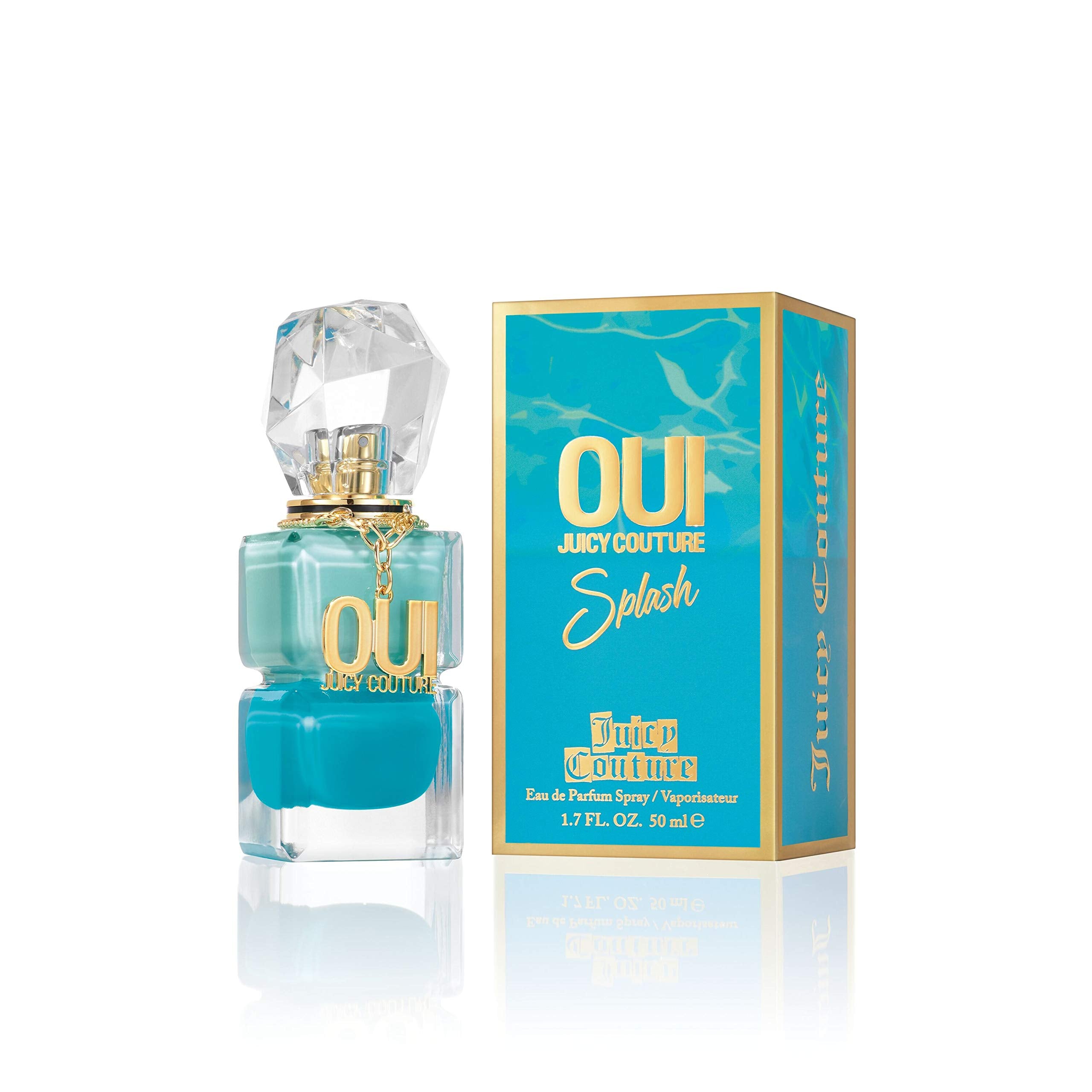 Juicy Couture, Oui Splash Eau De Parfum, Women's Perfume with Notes of Pineapple, Jasmine Absolute & Cedarwood - Citrus & Floral