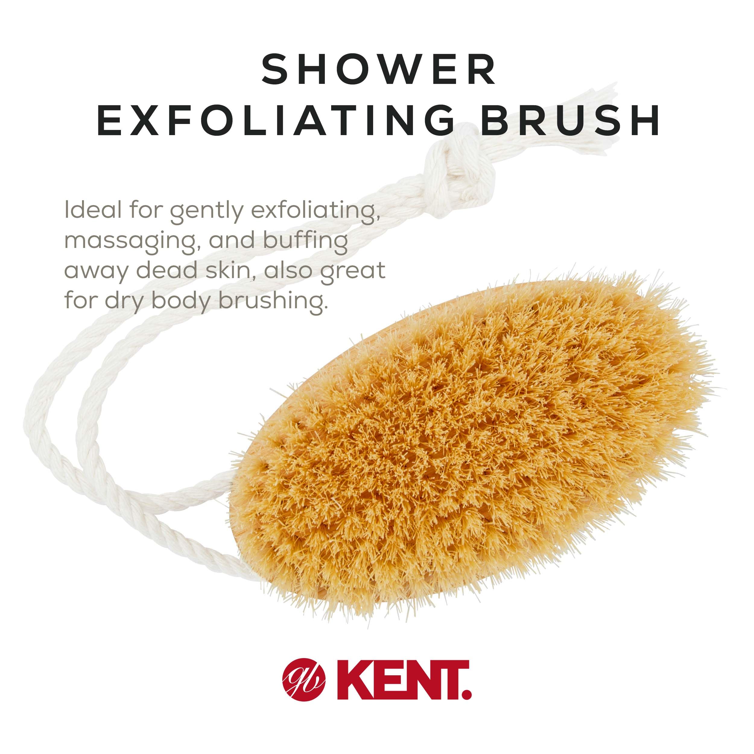 Kent Beech Wood Shower/Exfoliating Brush - Fd11 (Pack Of 1)