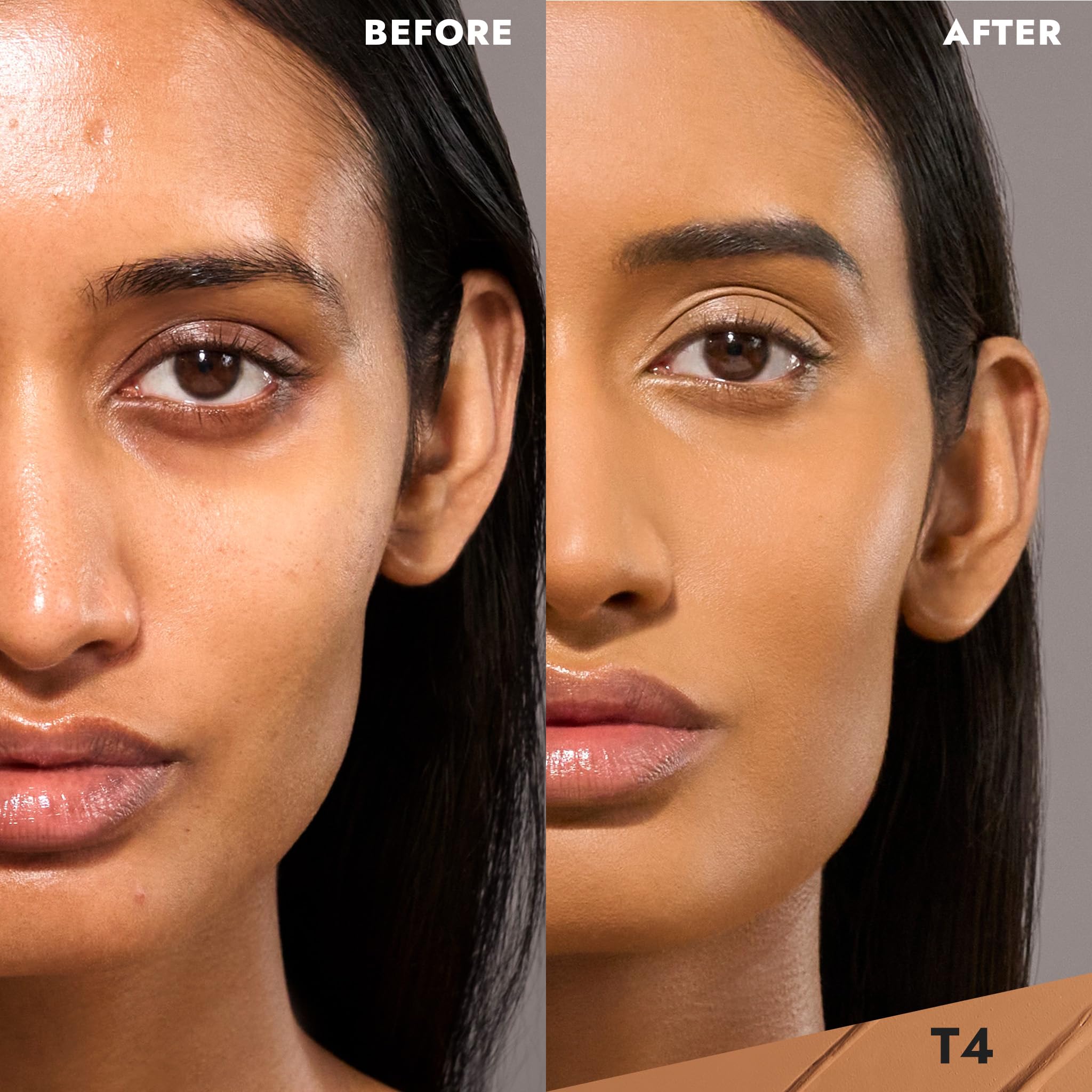 Cover Fx Total Cover Cream Foundation - Shade T4 - Buildable Coverage - Natural Finish - Oil-Free - Sweat-Proof