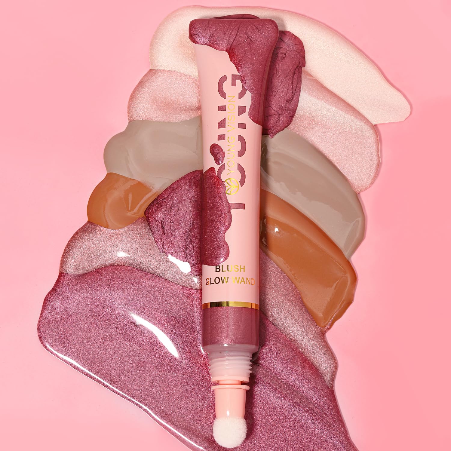Young Vision Liquid Contour Wand - Contour Makeup For Sculpting, Bronze Finish, 0.33 Fl Oz