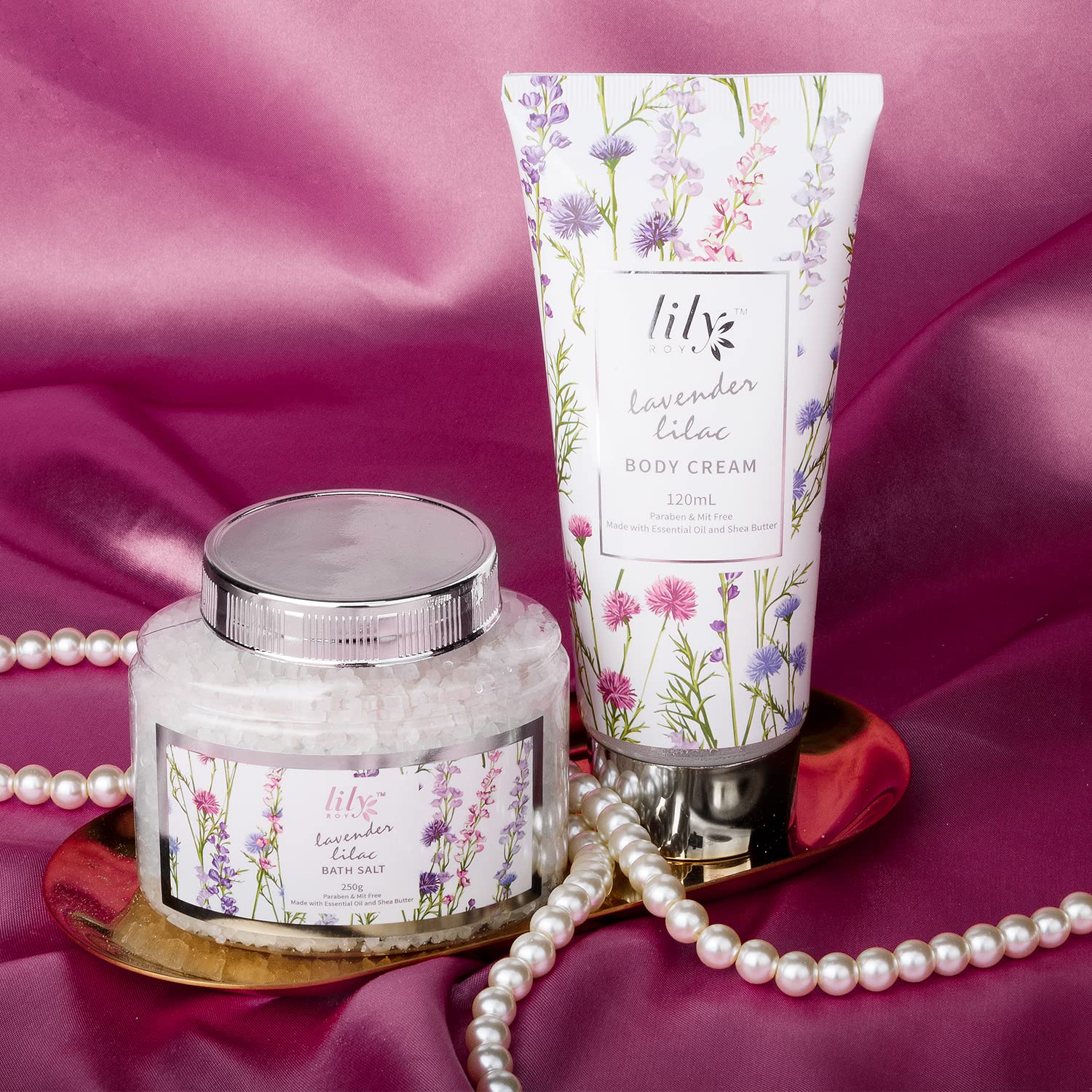 Lavender Spa Gifts For Women, Bath And Body Gift Set For Women, 17Pcs Relaxing Bath Gift Basket Set Include Shower Steamers, Bub