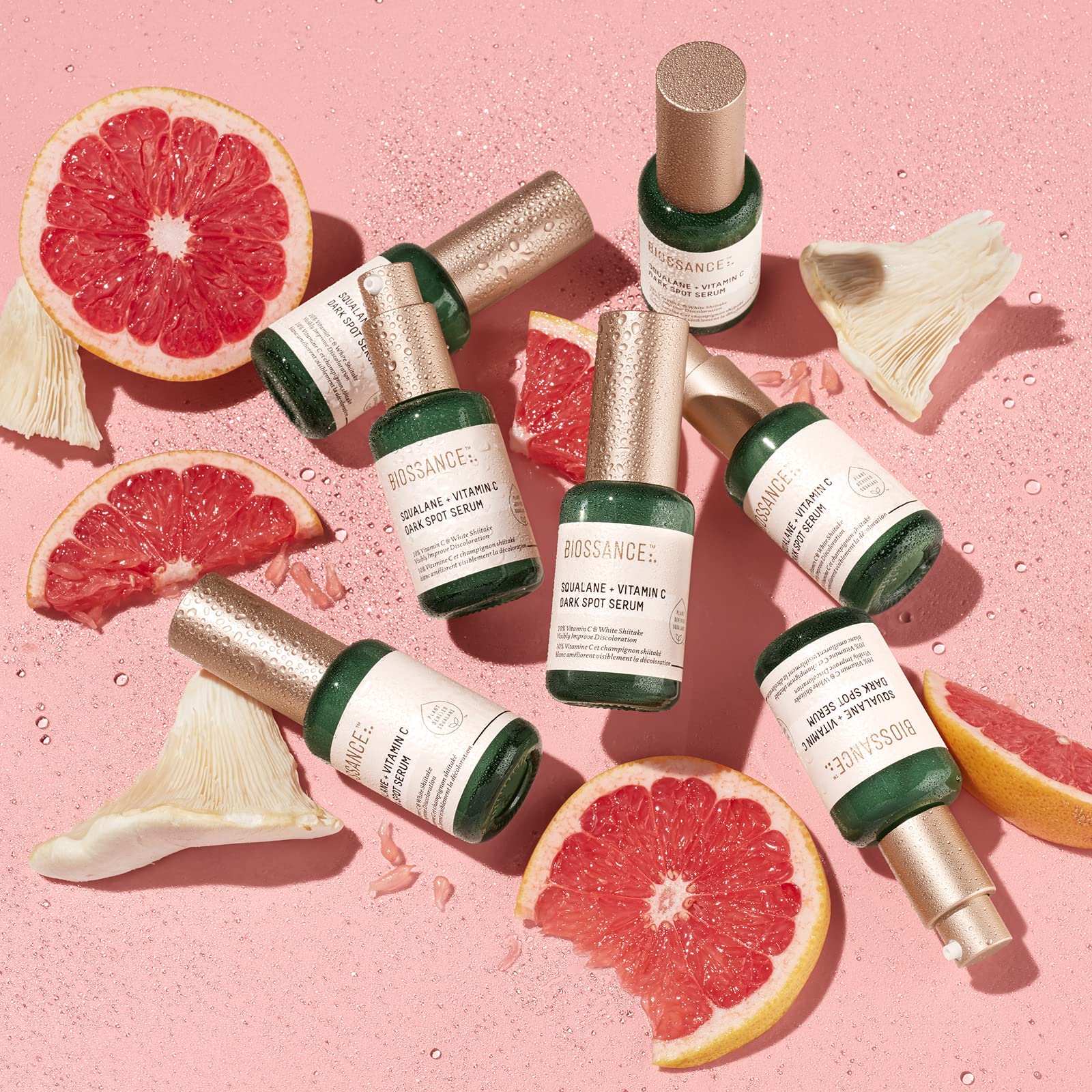 Biossance Squalane + Vitamin C Dark Spot Serum. Powerful, Lightweight Serum with 10% Vitamin C to Brighten Skin, Fade Dark Spots