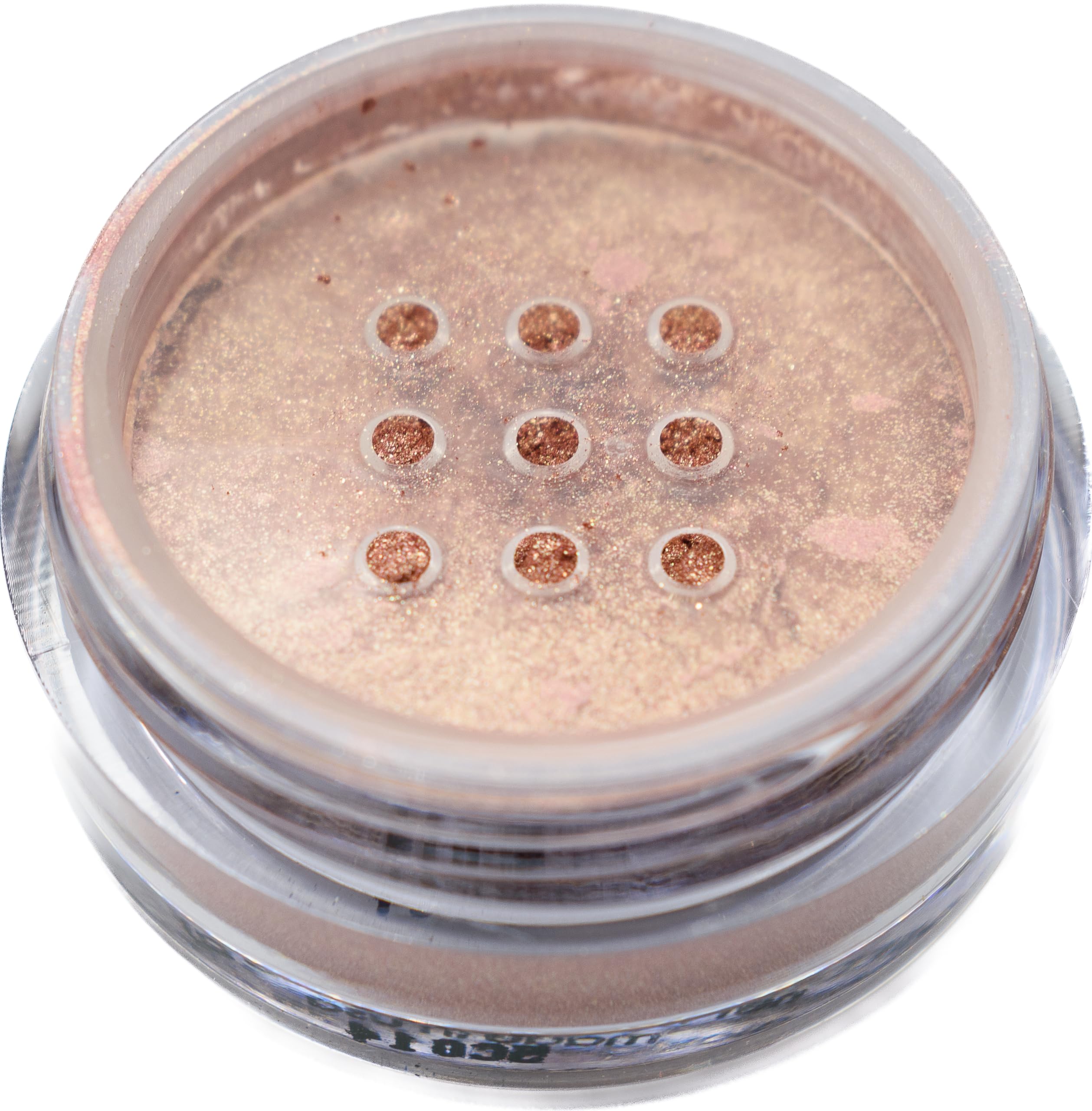 Pure Ziva White Sparkle Vanilla Shimmer Vegan Single Loose Eyeshadow; Talc, Paraben & Cruelty Free