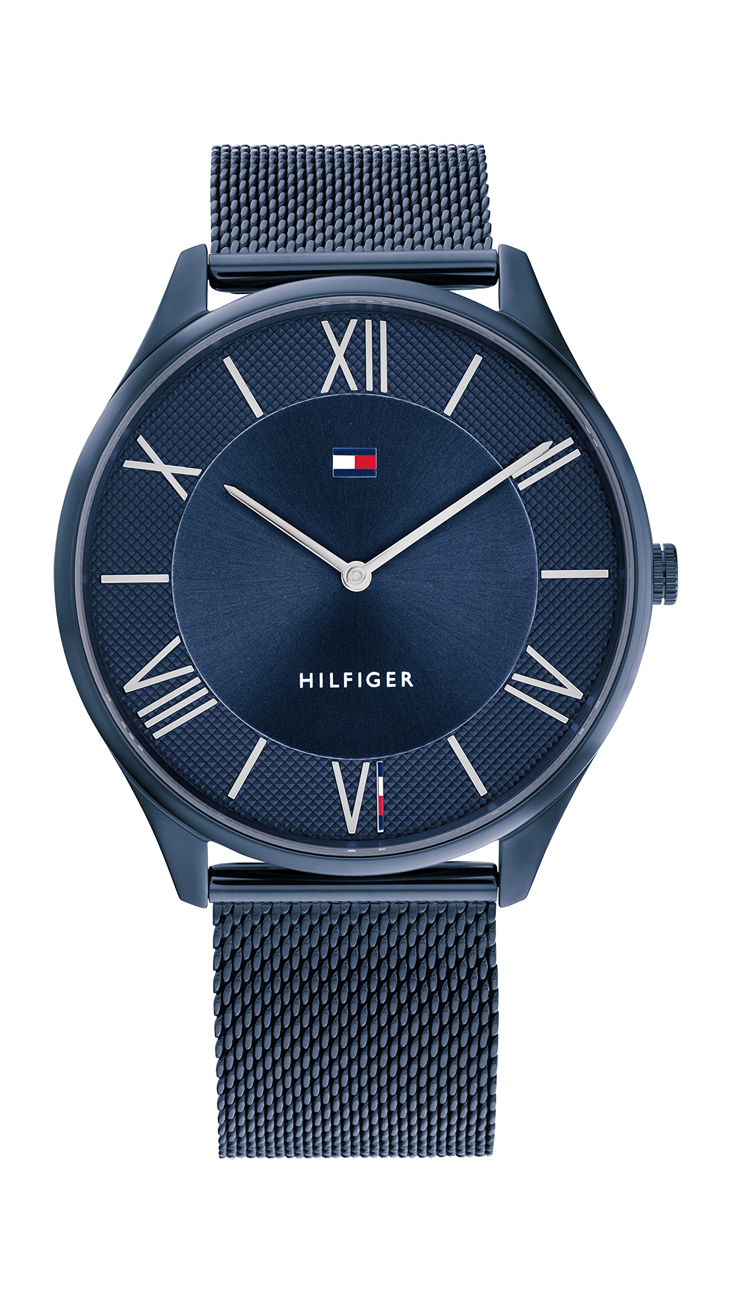 Tommy Hilfiger Blue Dial Blue Stainless Steel Strap Watch For MenTh1710514