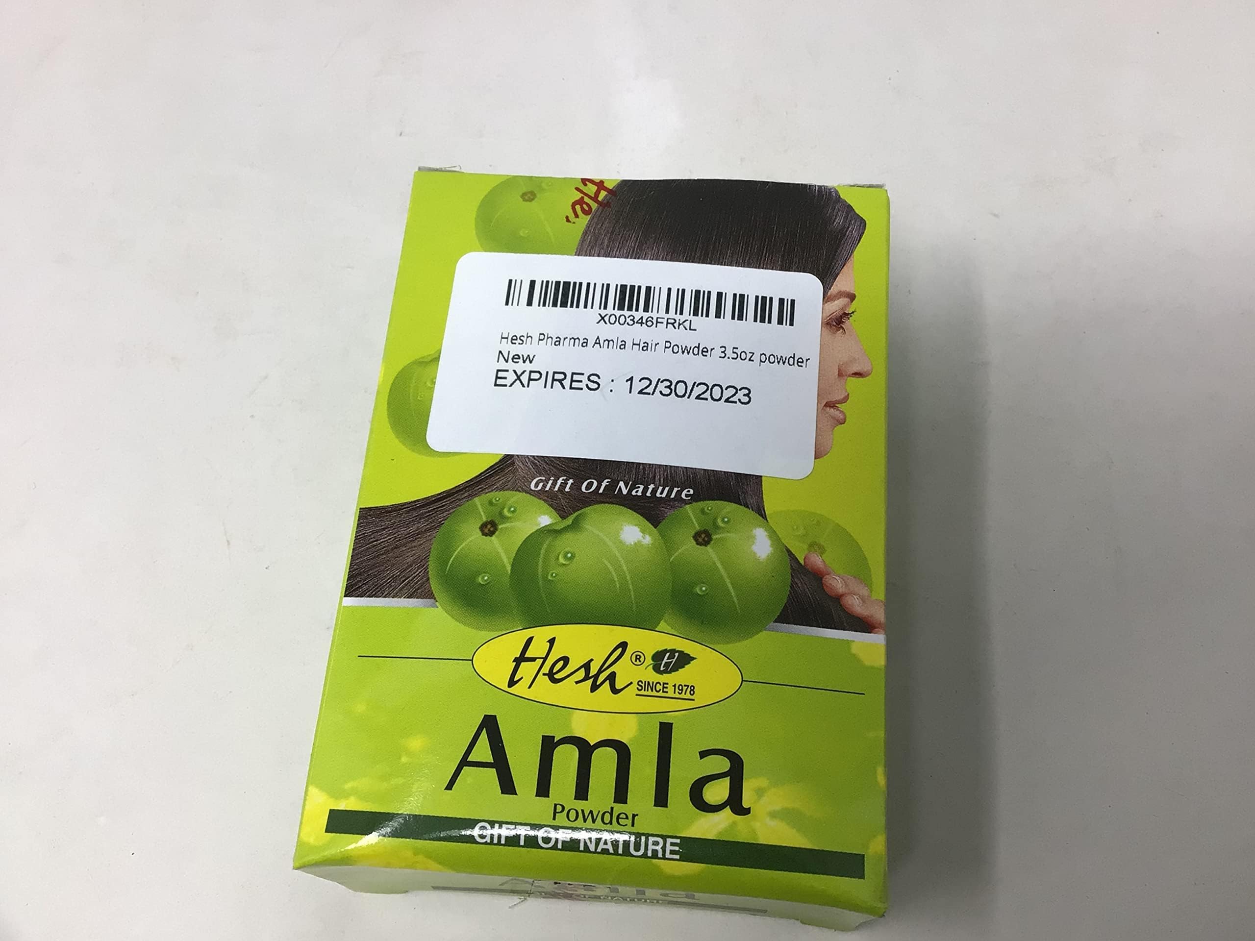 Hesh Pharma Amla Hair Powder 3.5Oz Powder