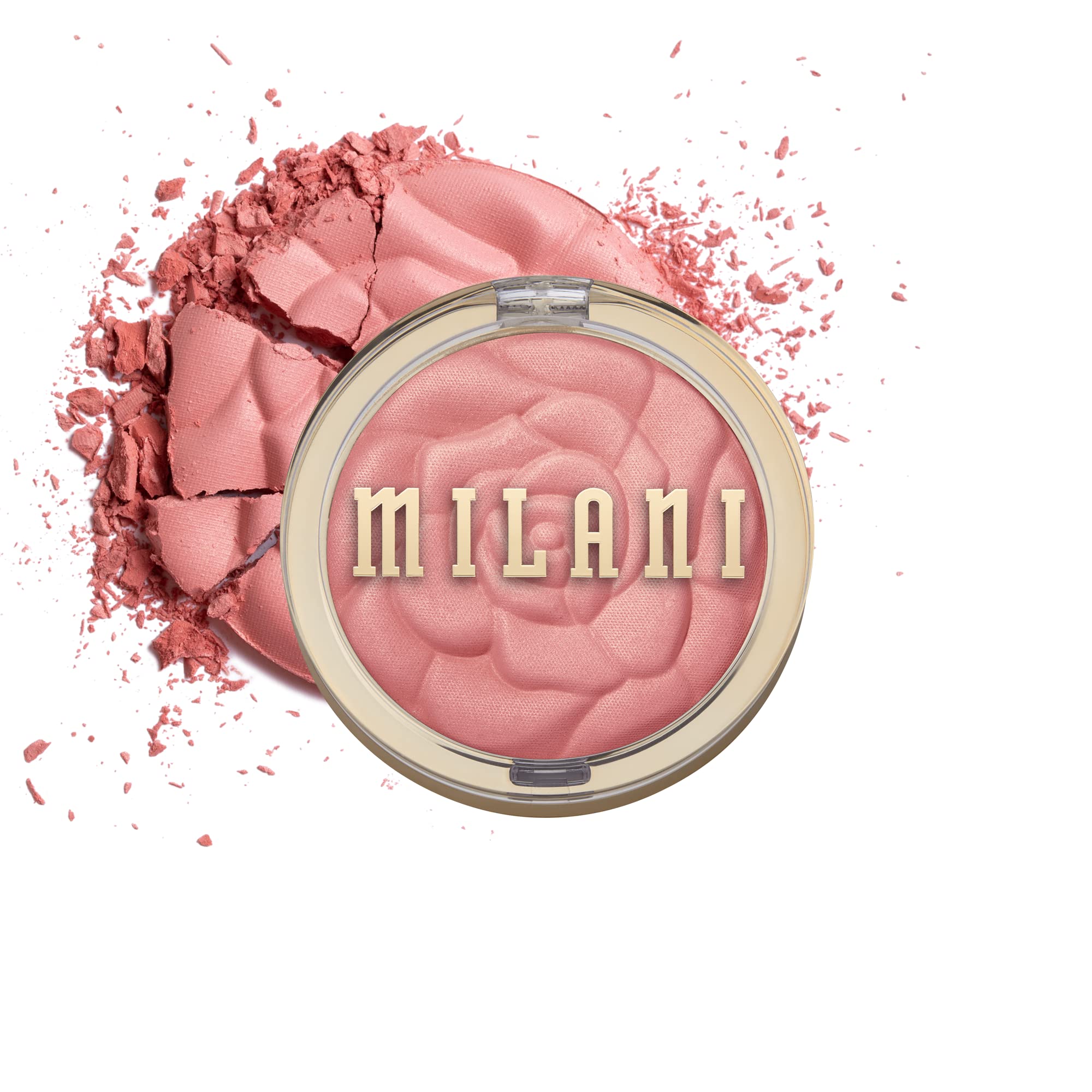 Milani Rose Powder Blush - Blossomtime Rose (0.6 Ounce) Cruelty-Free Blush - Shape, Contour & Highlight Face With Matte Or Shimm