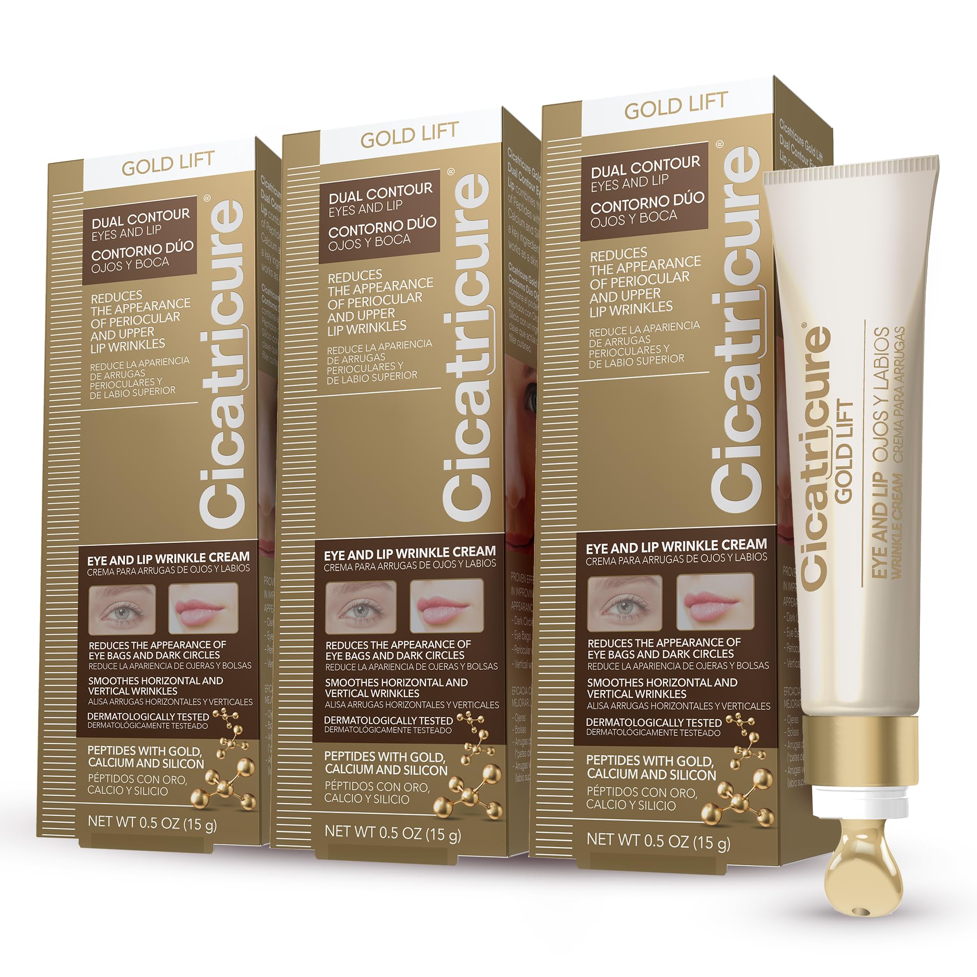 Cicatricure Gold Lift Dual Contour Three Pack
