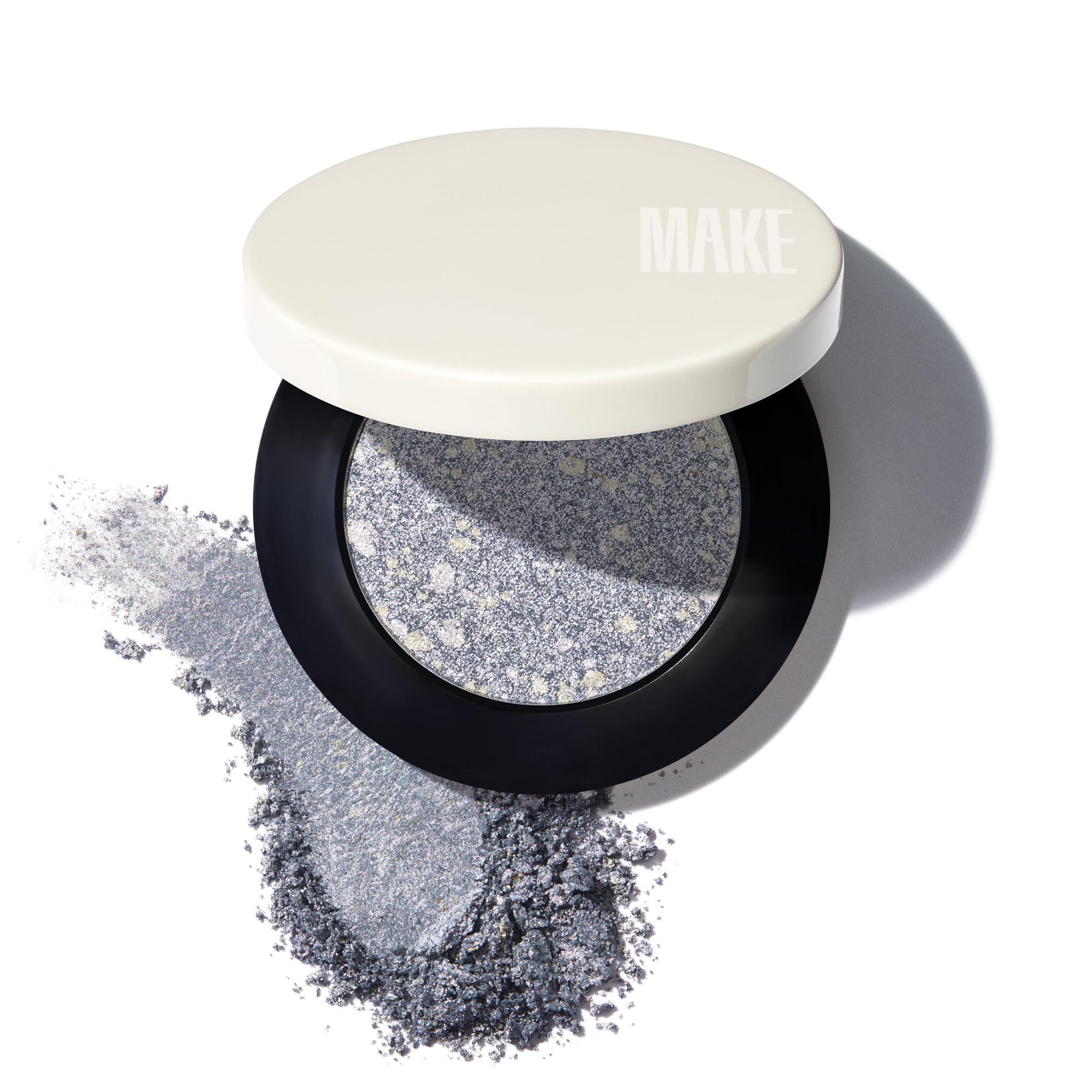MAKE Beauty MultiChromatic Eye Shadow. Metal Reflecting Luminous Foil Finish Creamy, Buildable, Dimensional Longwear, Creasep