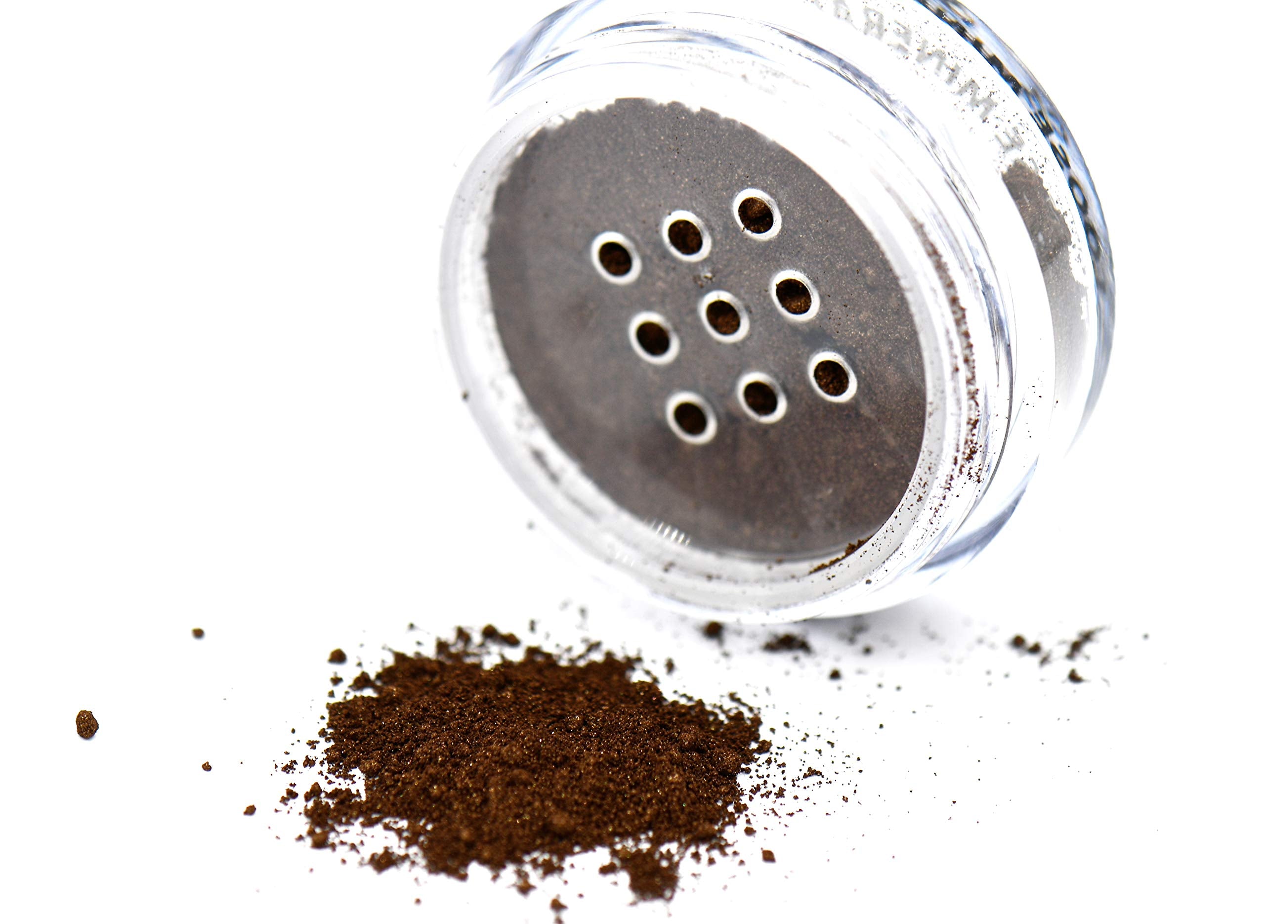 Pure Ziva Chocolate Mocha Brown Chestnut Cocoa Single Loose Powder Eyeshadow; Vegan, Talc & Paraben Free