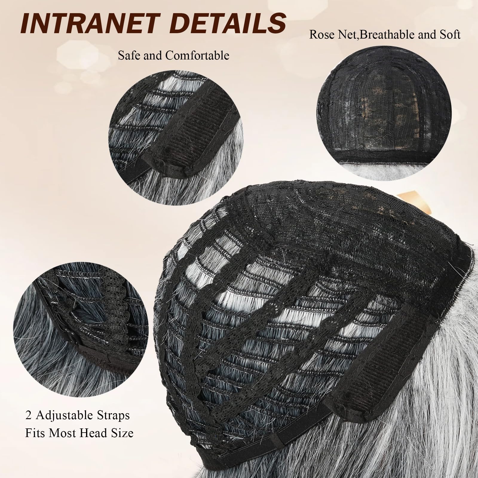 Oseti Dark Brown Wig Highlight Brown Wig with Curtain Bangs for Women Synthetic Short Hair Wig Short Brown Layered Wig Curly Bob